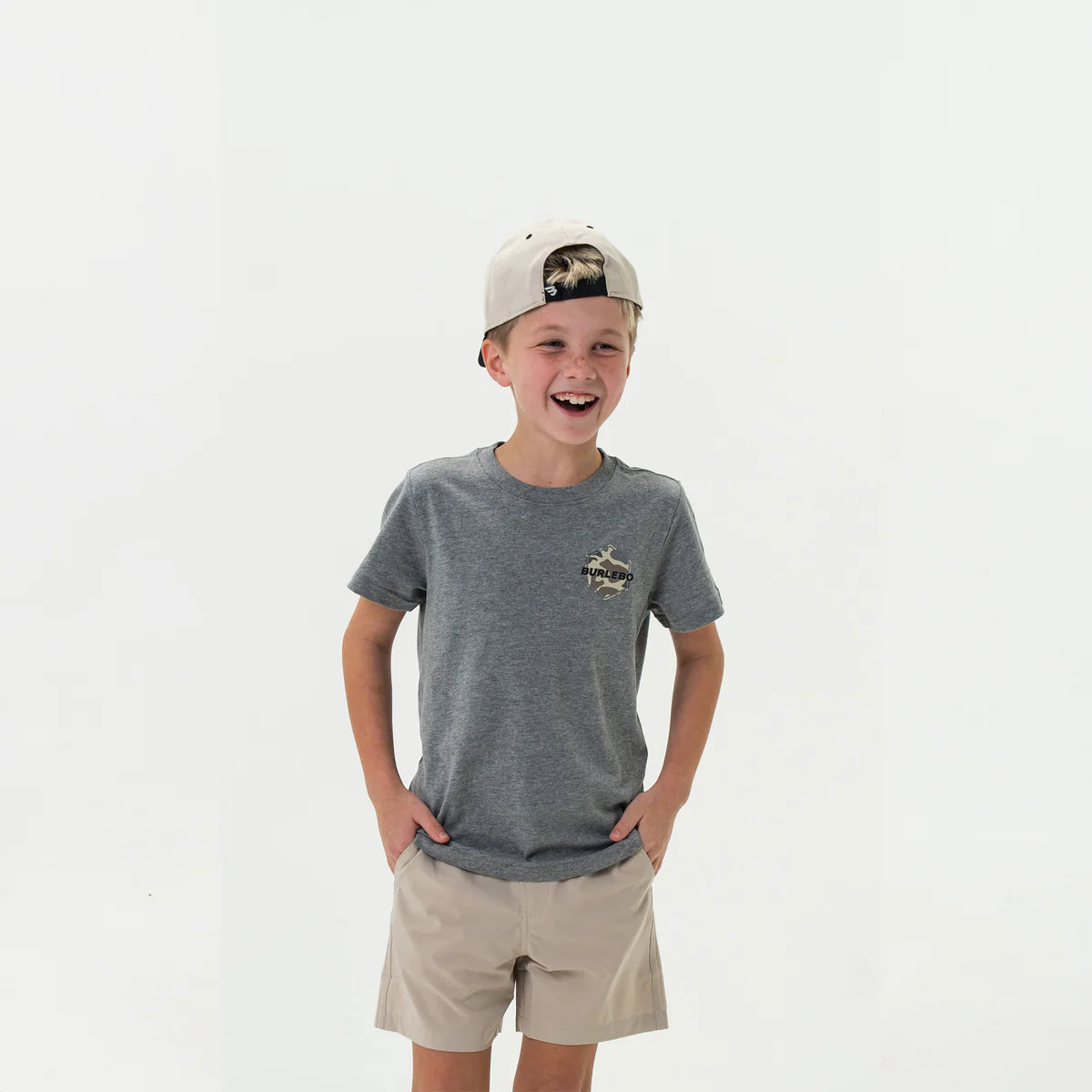 Toddler Tee | Rad Dude | Dark Heather Grey