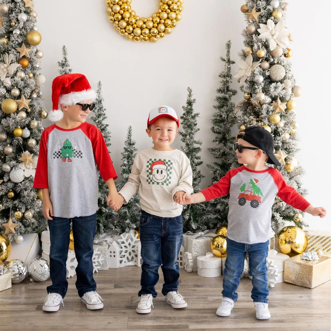 Santa Dino Monster Truck Shirt