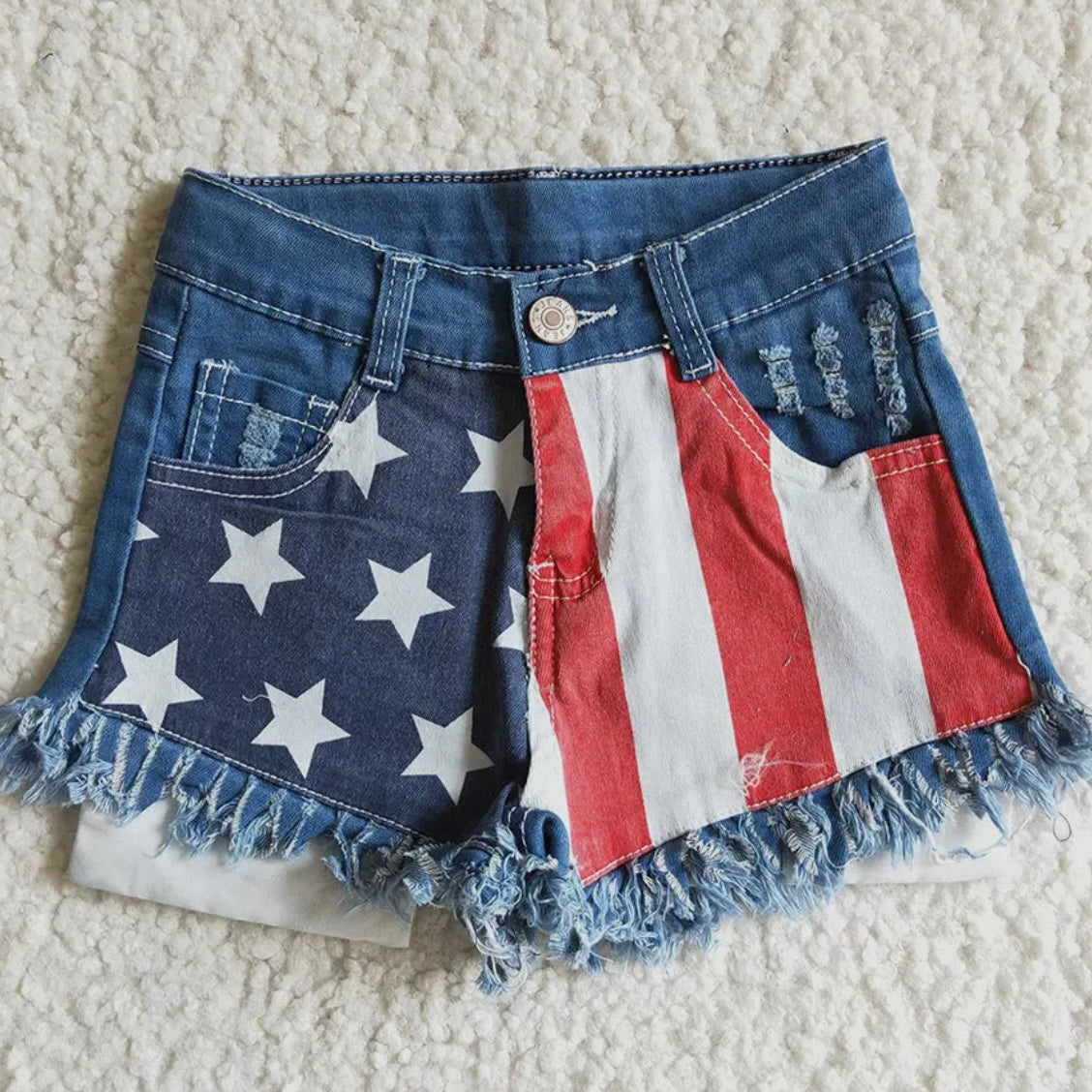 Patriotic Stripe Shorts