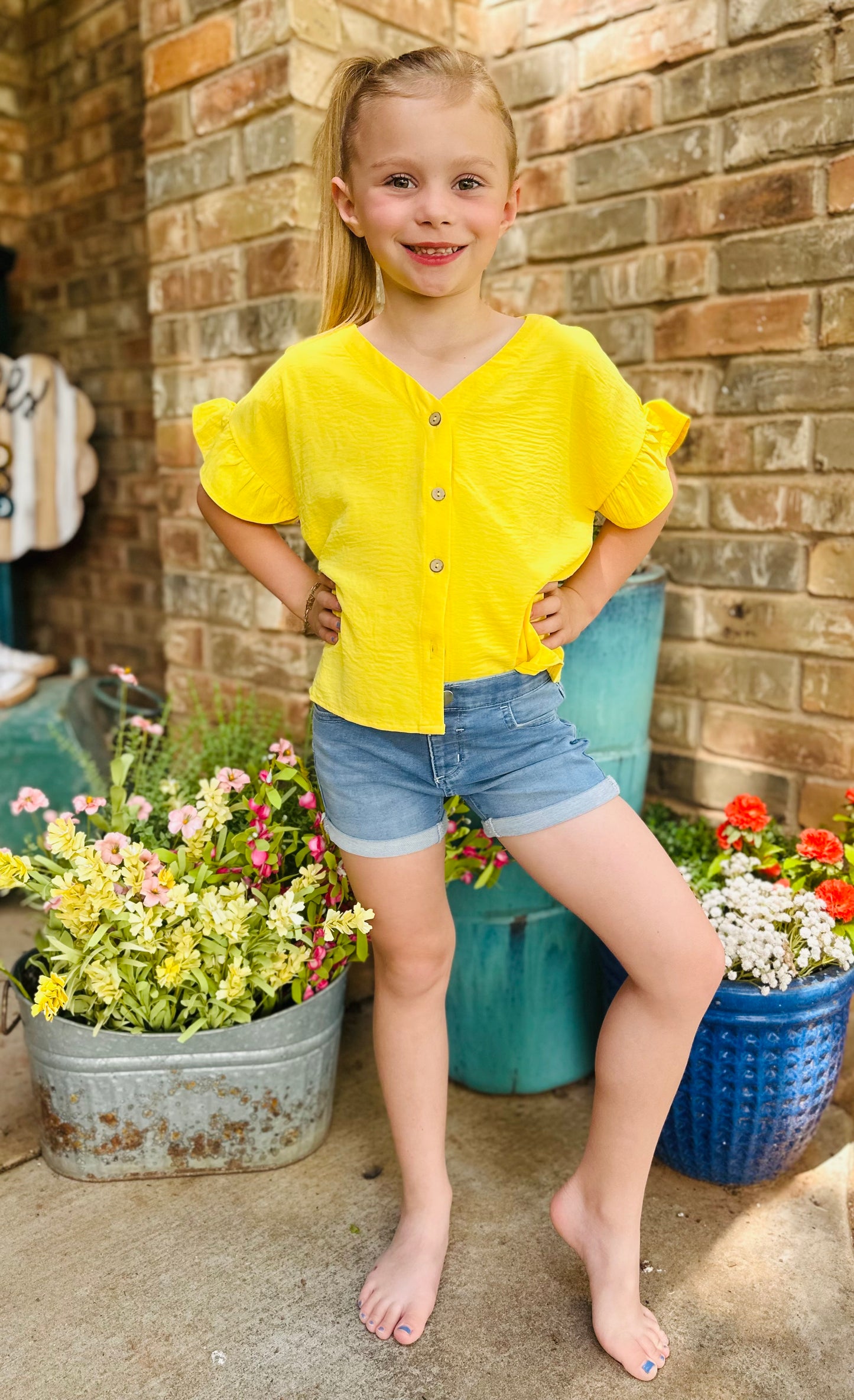 Button Down Oversized Top | 2 Colors
