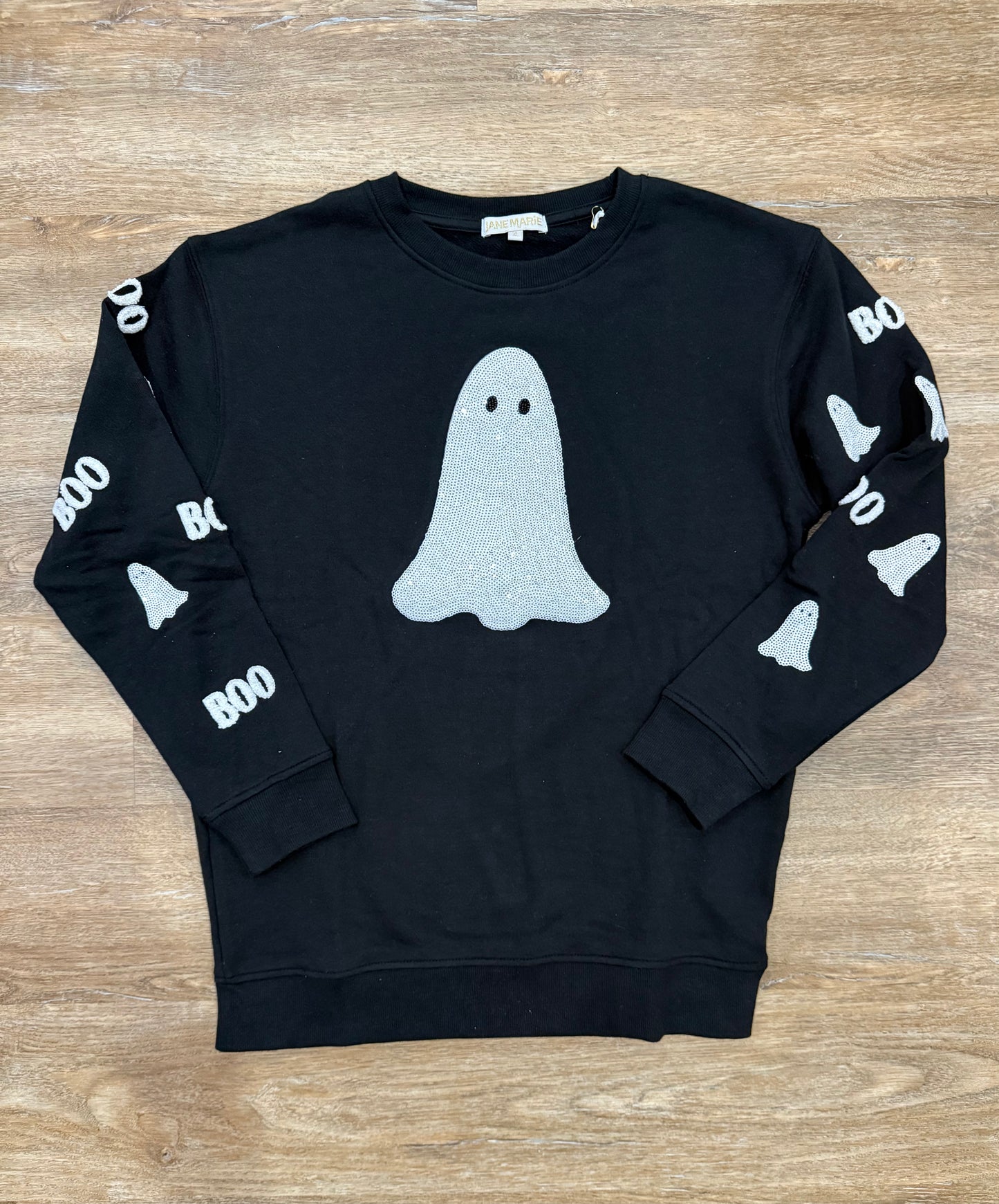 Boo Sequin Sweatshirt