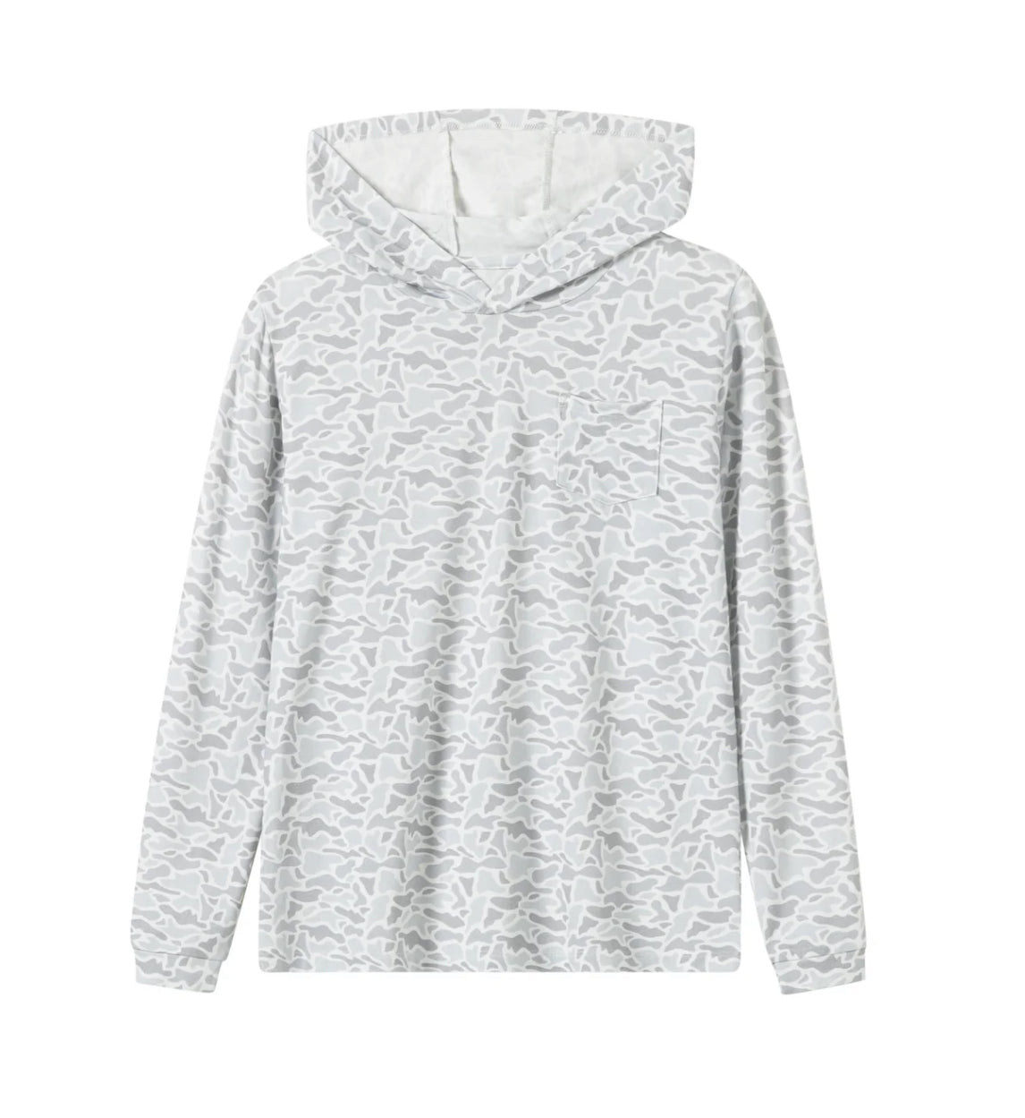 Polar Camo Bamboo Hoodie