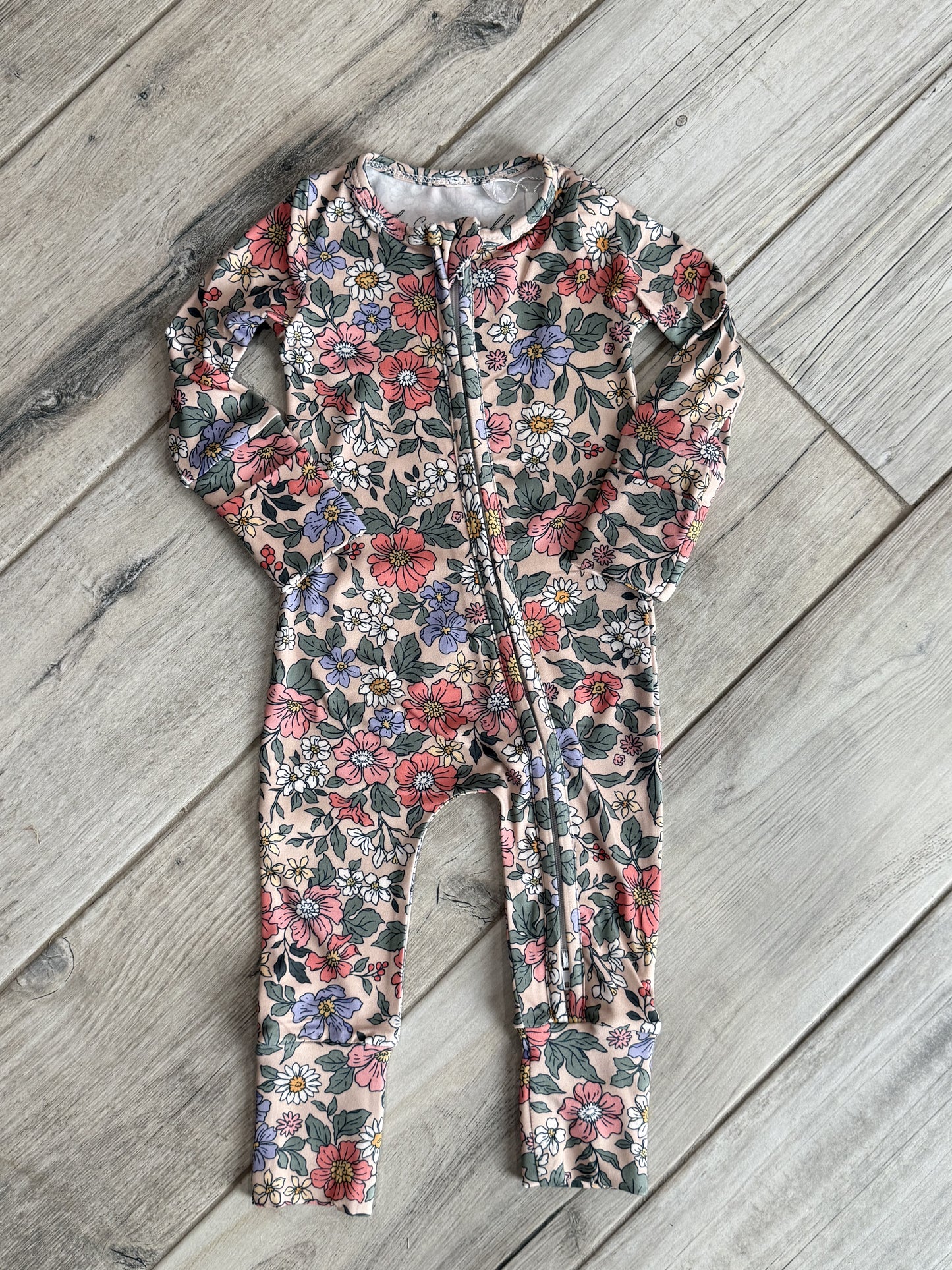 Spring Floral 2-Way Zippy Romper