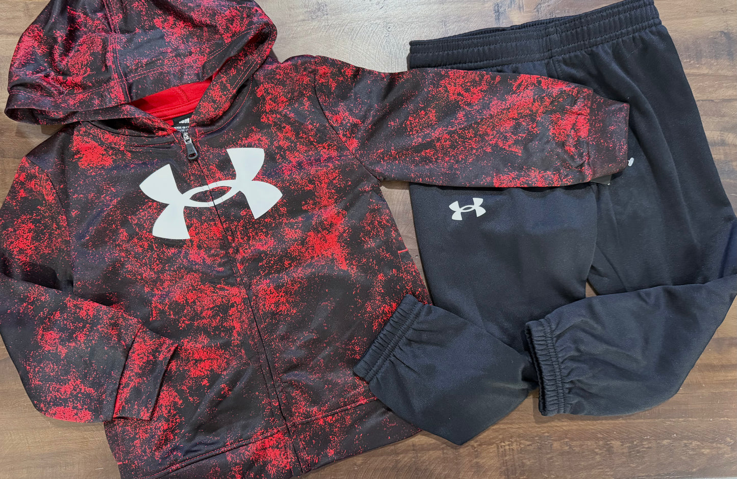 Big Logo Fleece Zip Up Hoodie | Joggers Set