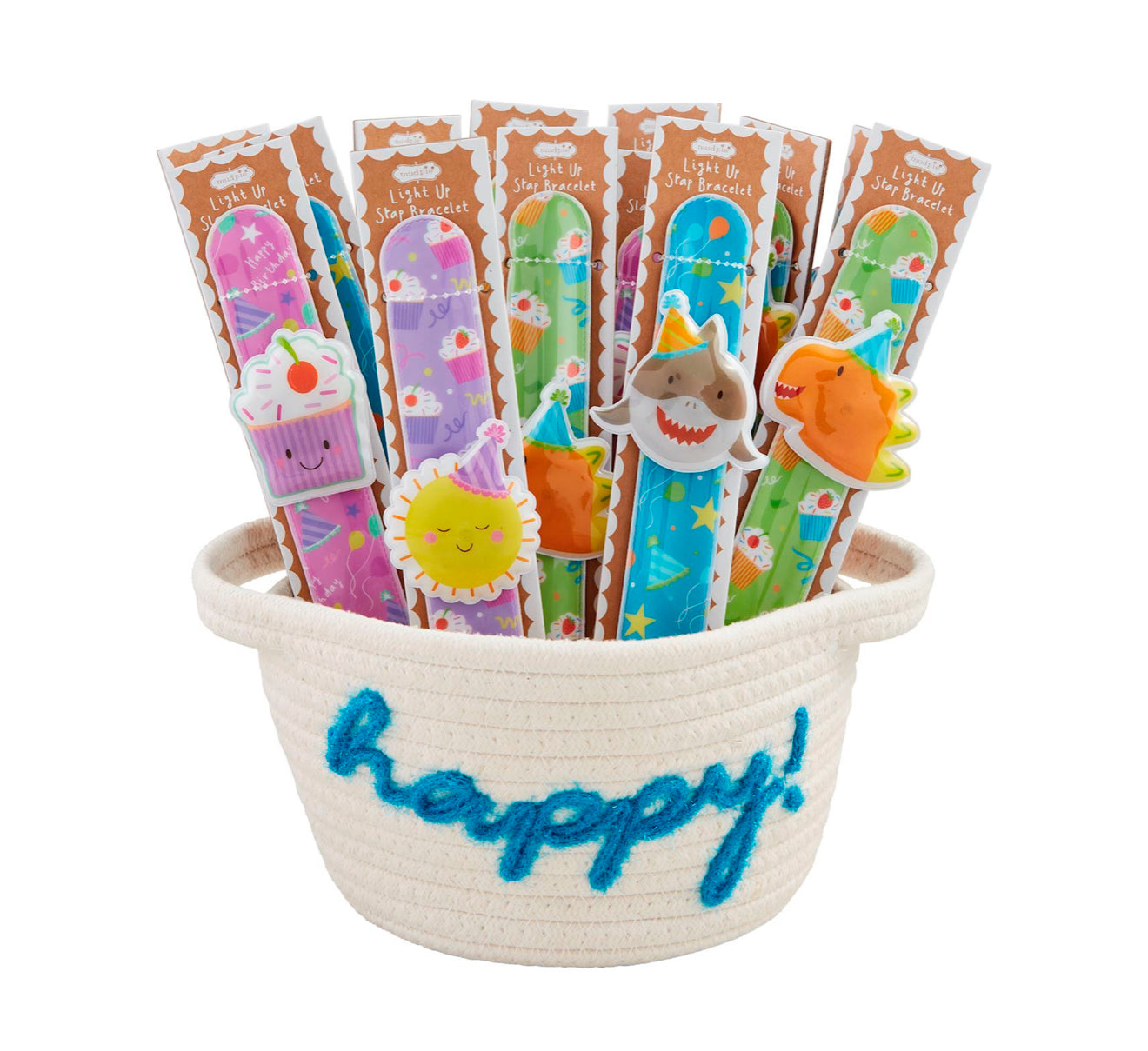 Birthday Light-Up Slap Bracelets