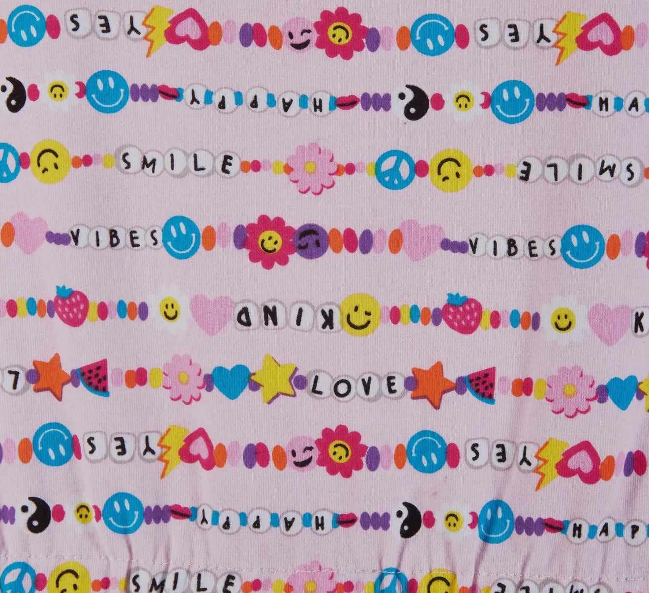 Frienship Bracelet Jersey Elastic Waist Dress