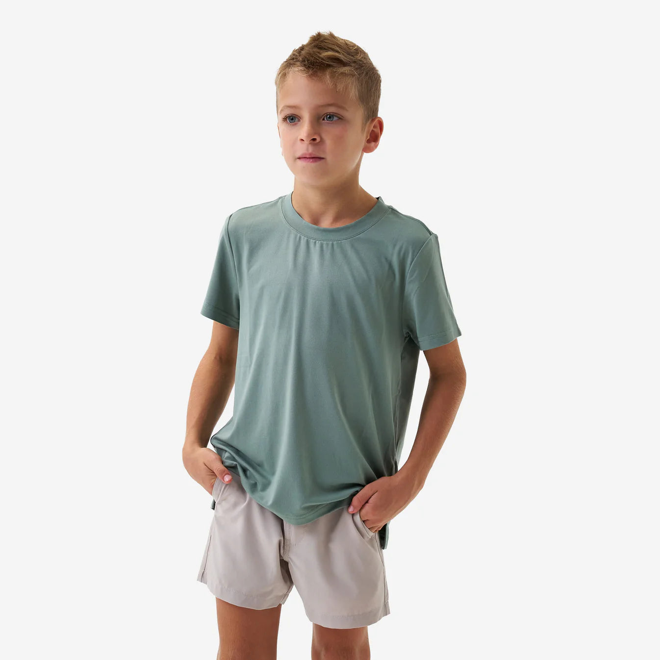 Toddler & Youth Tee | Go To Tee | Sage