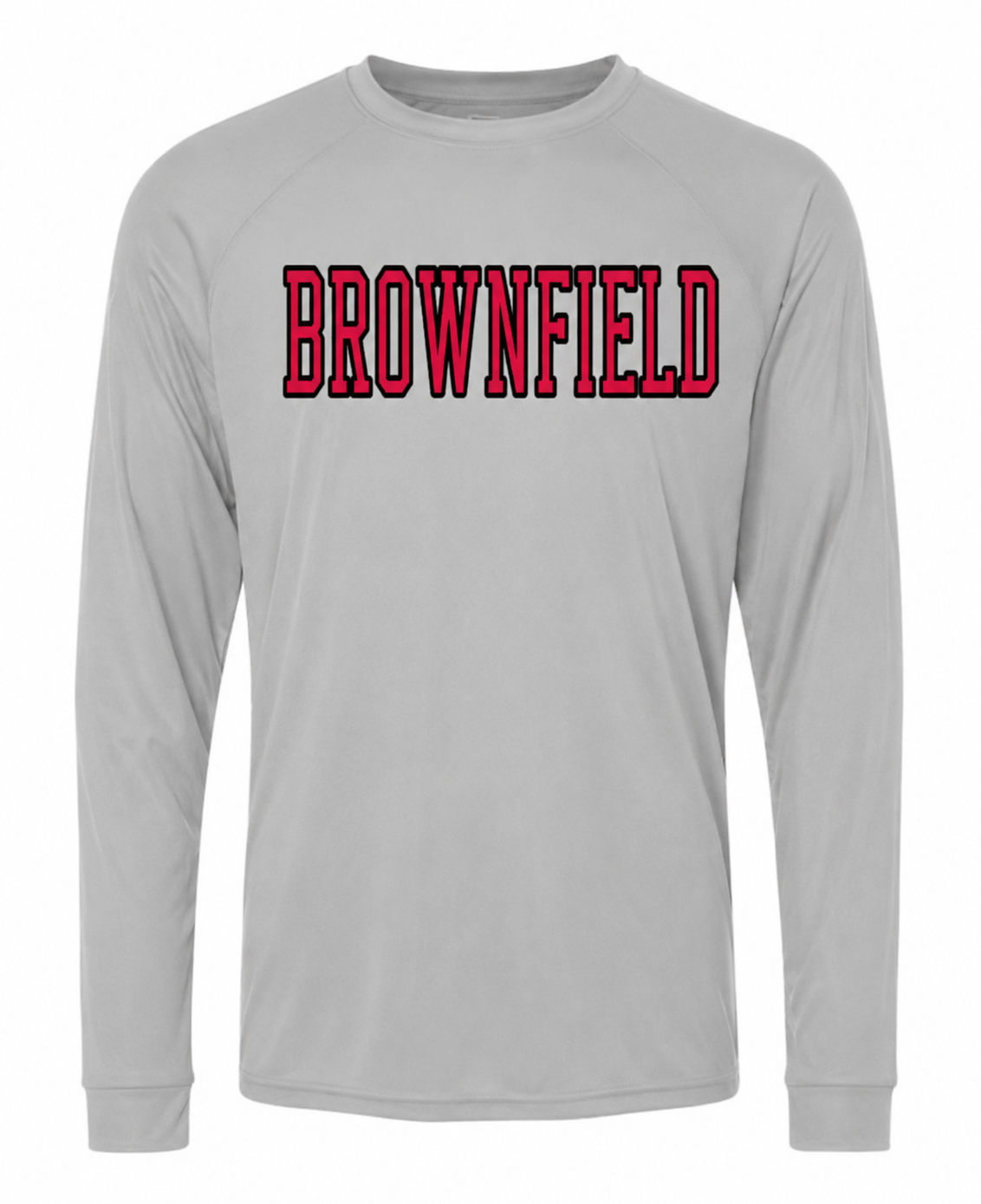 Cubs Long Sleeve Dri-Fit Shirt | Grey/Red
