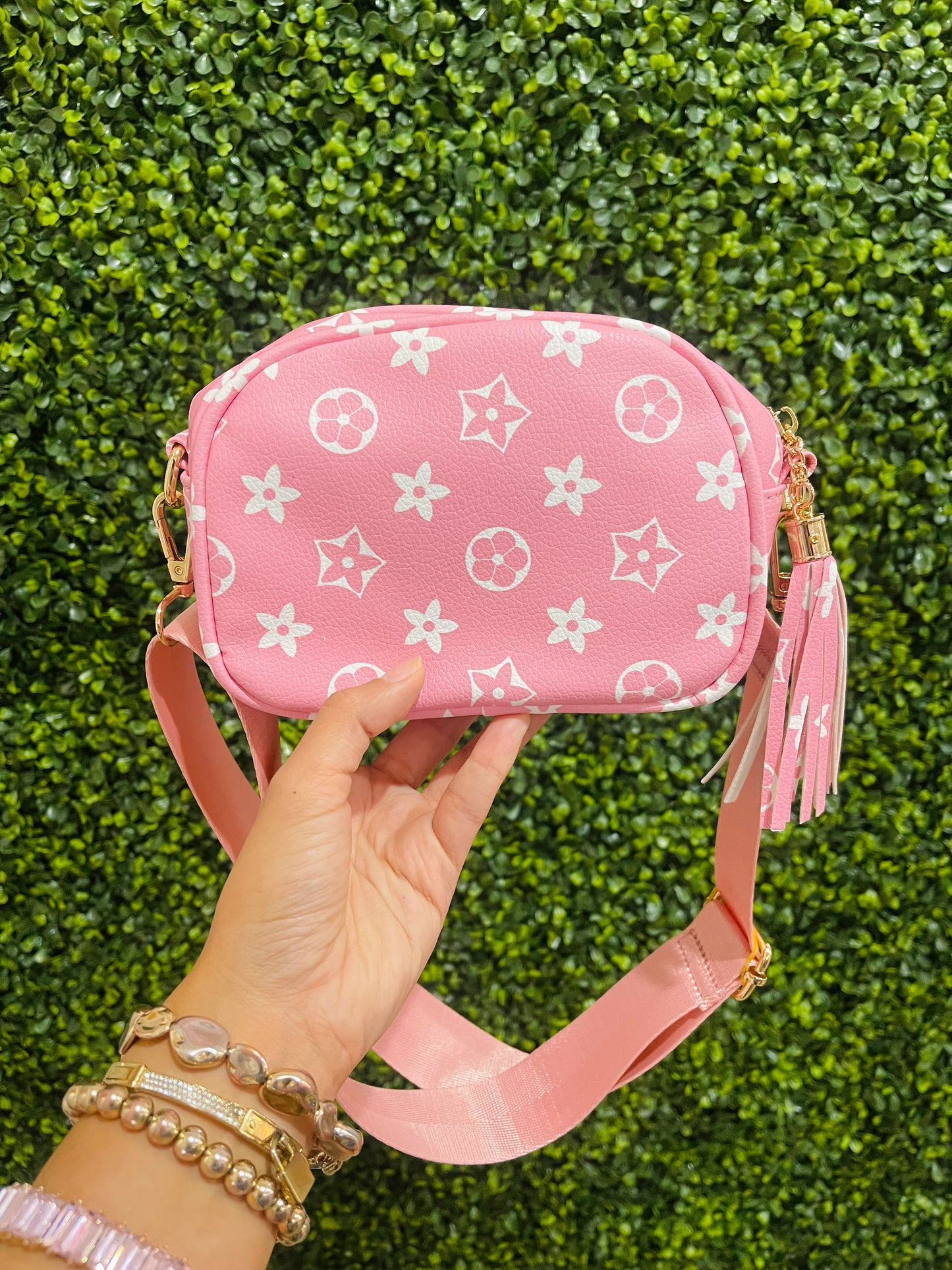 Crossbody Purse | Light Pink