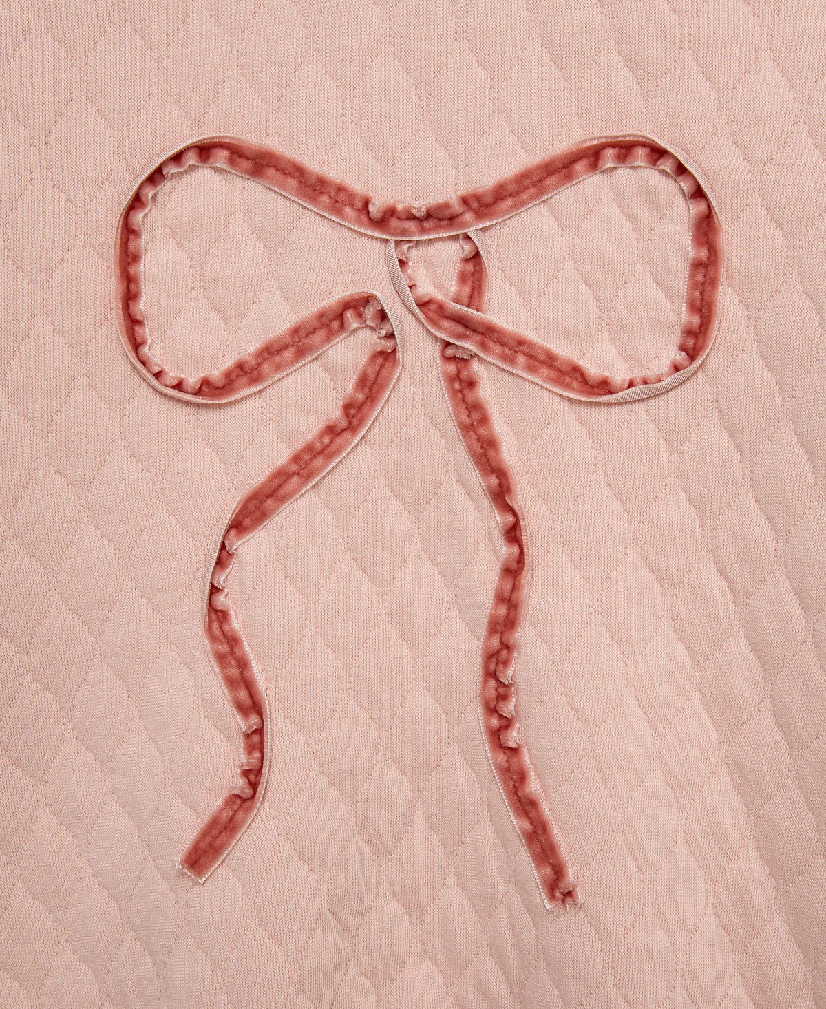 Bow Sweatshirt Set | Pink
