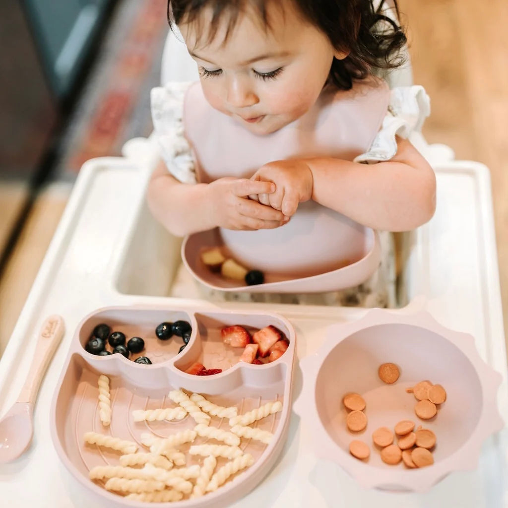 You Are My Sunshine Rainbow Plate | Petal Pink