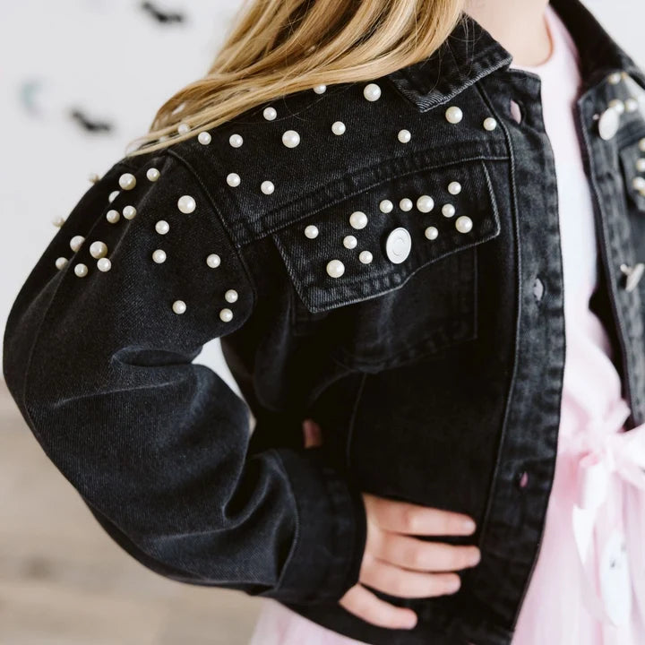Black Pearl Denim Jacket
