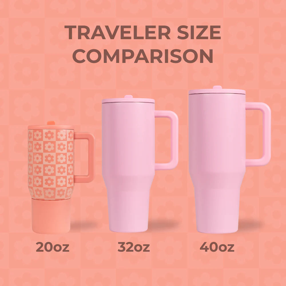 Daisy Checkers | 20oz Traveler