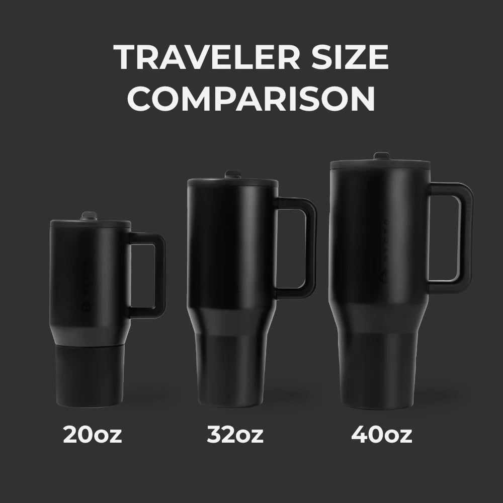 Black | 20oz Traveler