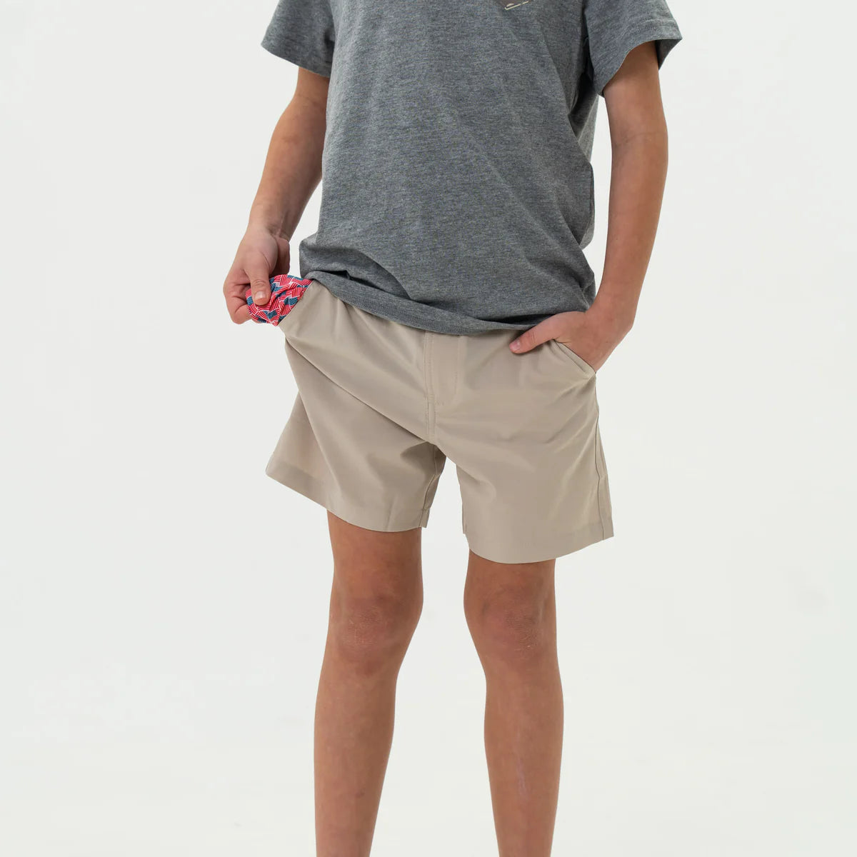 Youth Everyday Shorts | Light Khaki