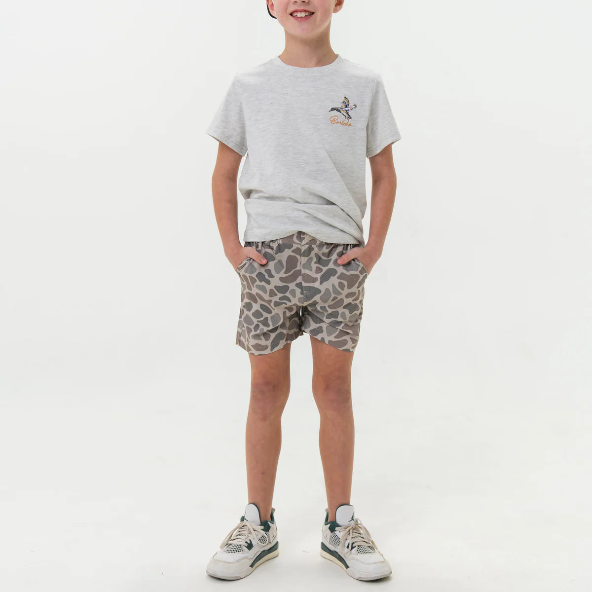Youth Everyday Shorts | Classic Deer Camo