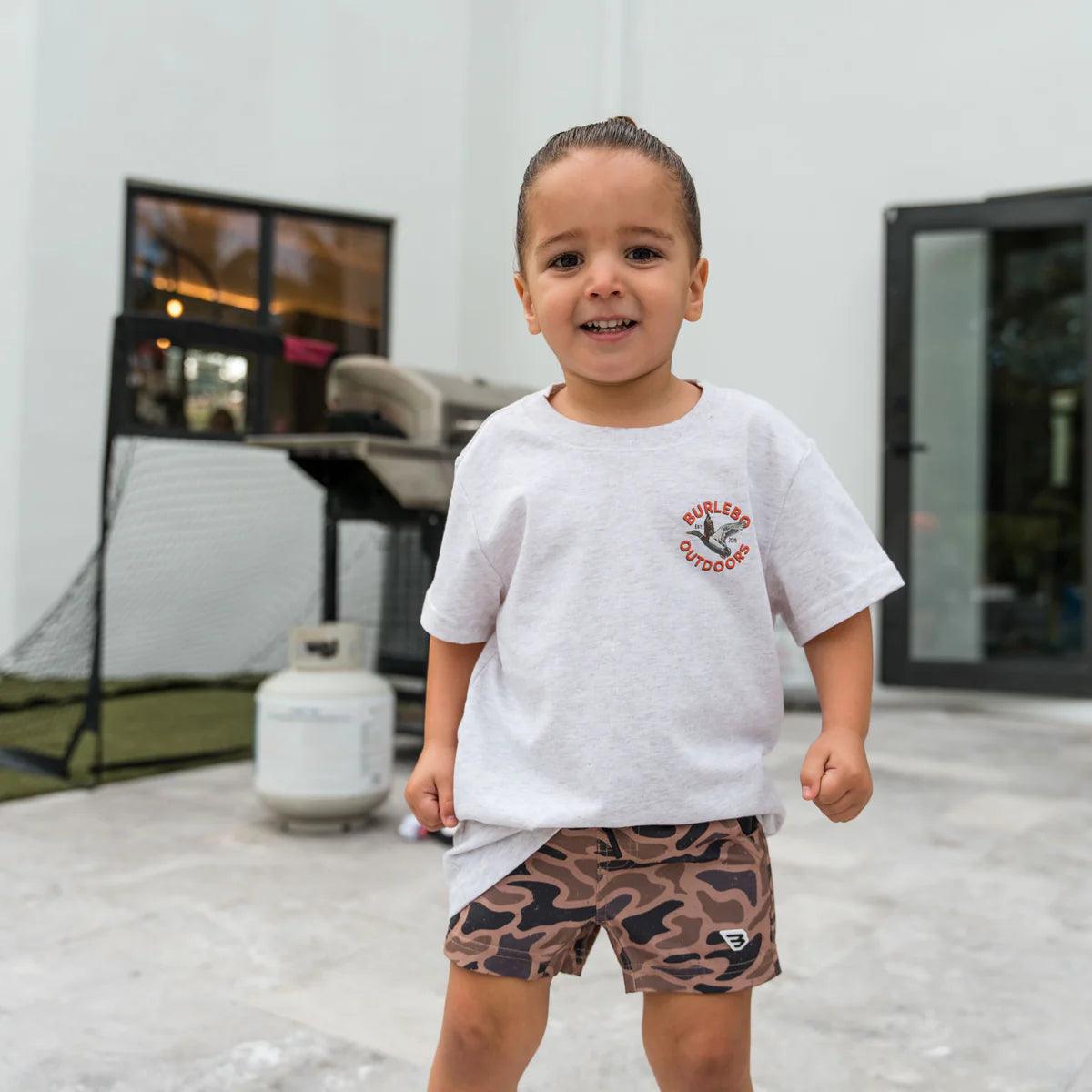 Youth Athletic Shorts | Guage Camo