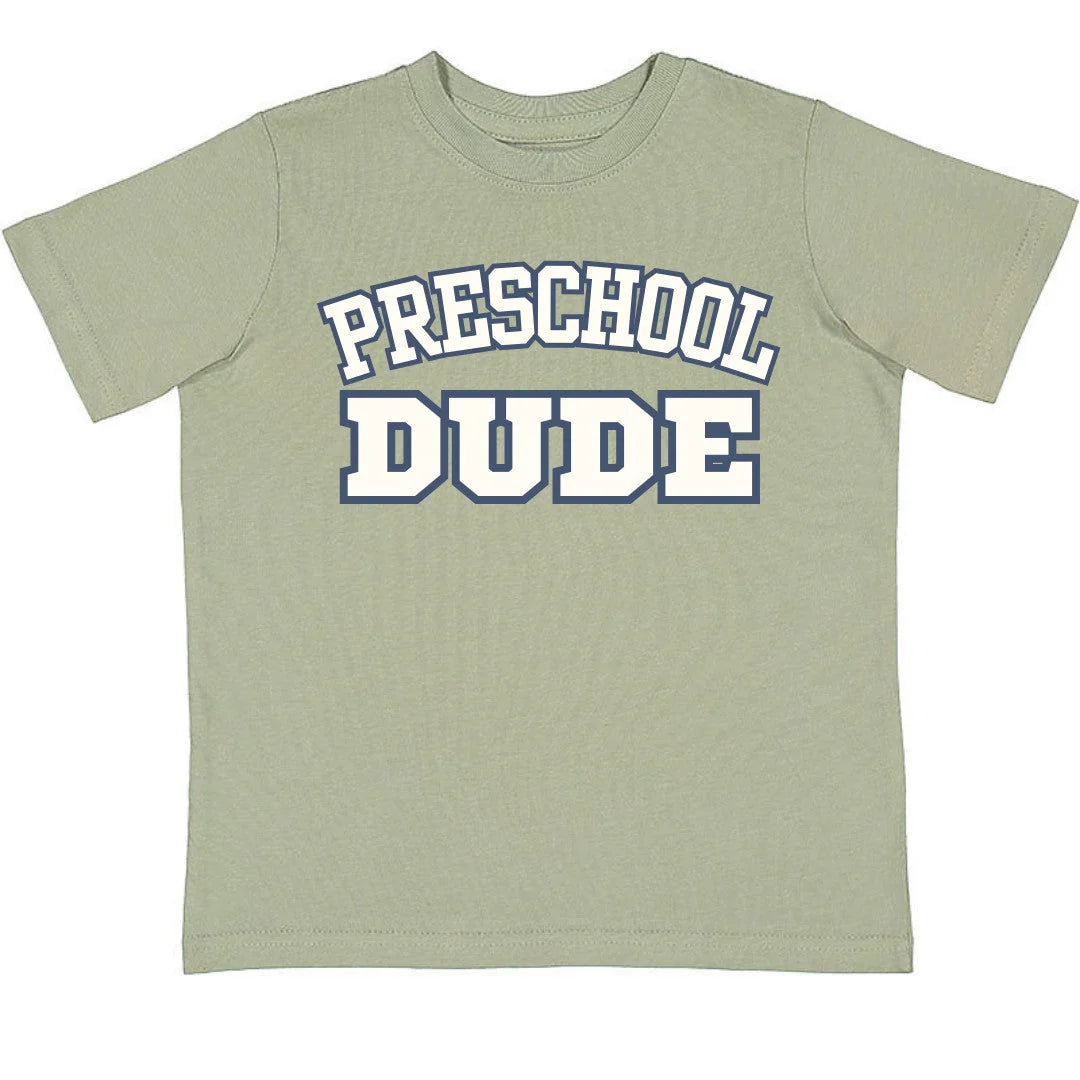 Preschool Dude Varsity Short Sleeve T-Shirt