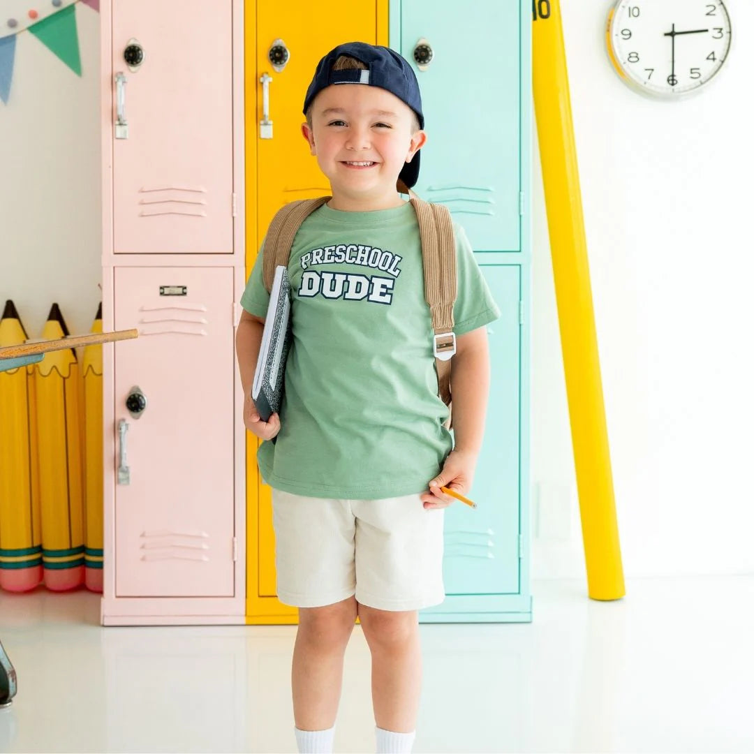 Preschool Dude Varsity Short Sleeve T-Shirt