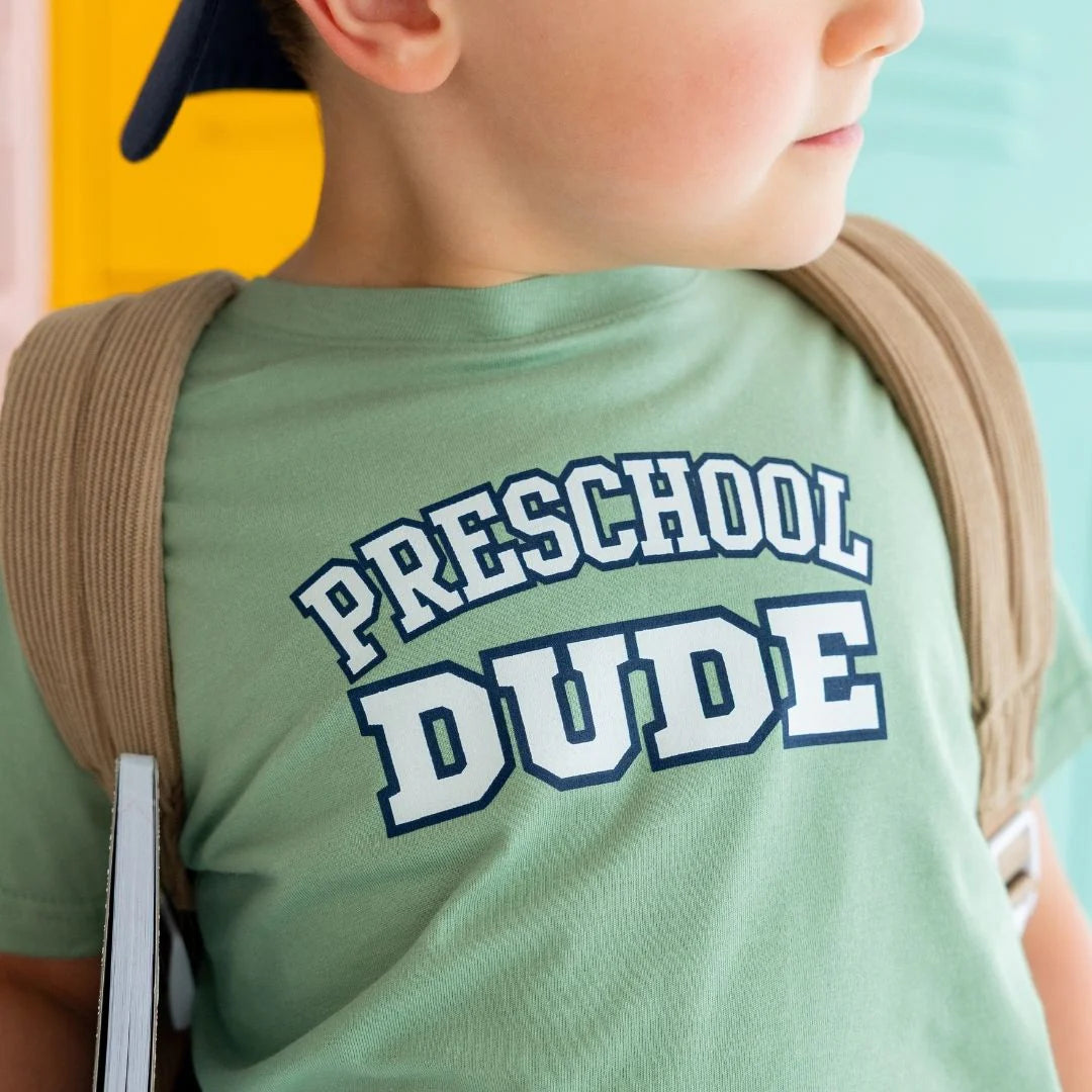 Preschool Dude Varsity Short Sleeve T-Shirt