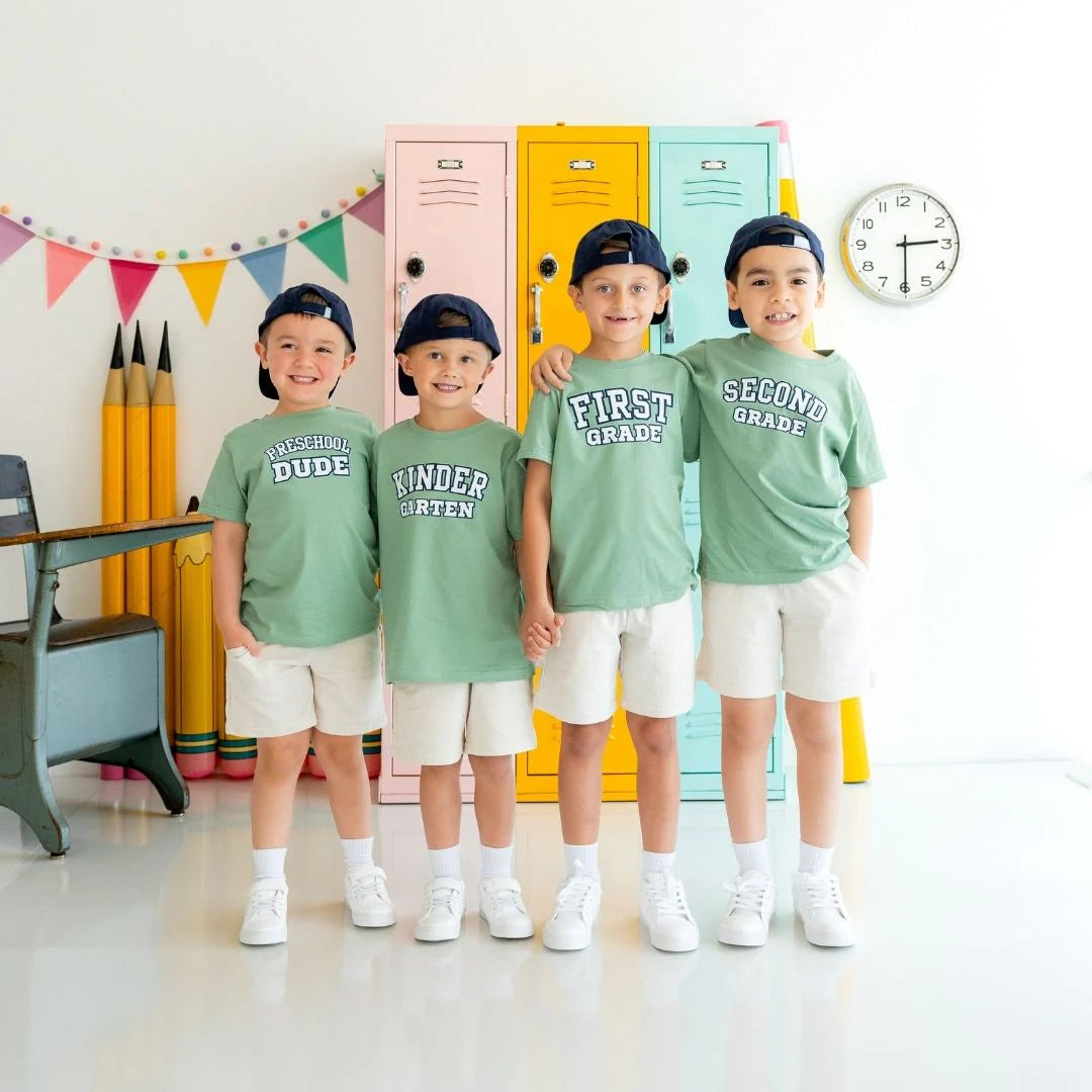 Preschool Dude Varsity Short Sleeve T-Shirt