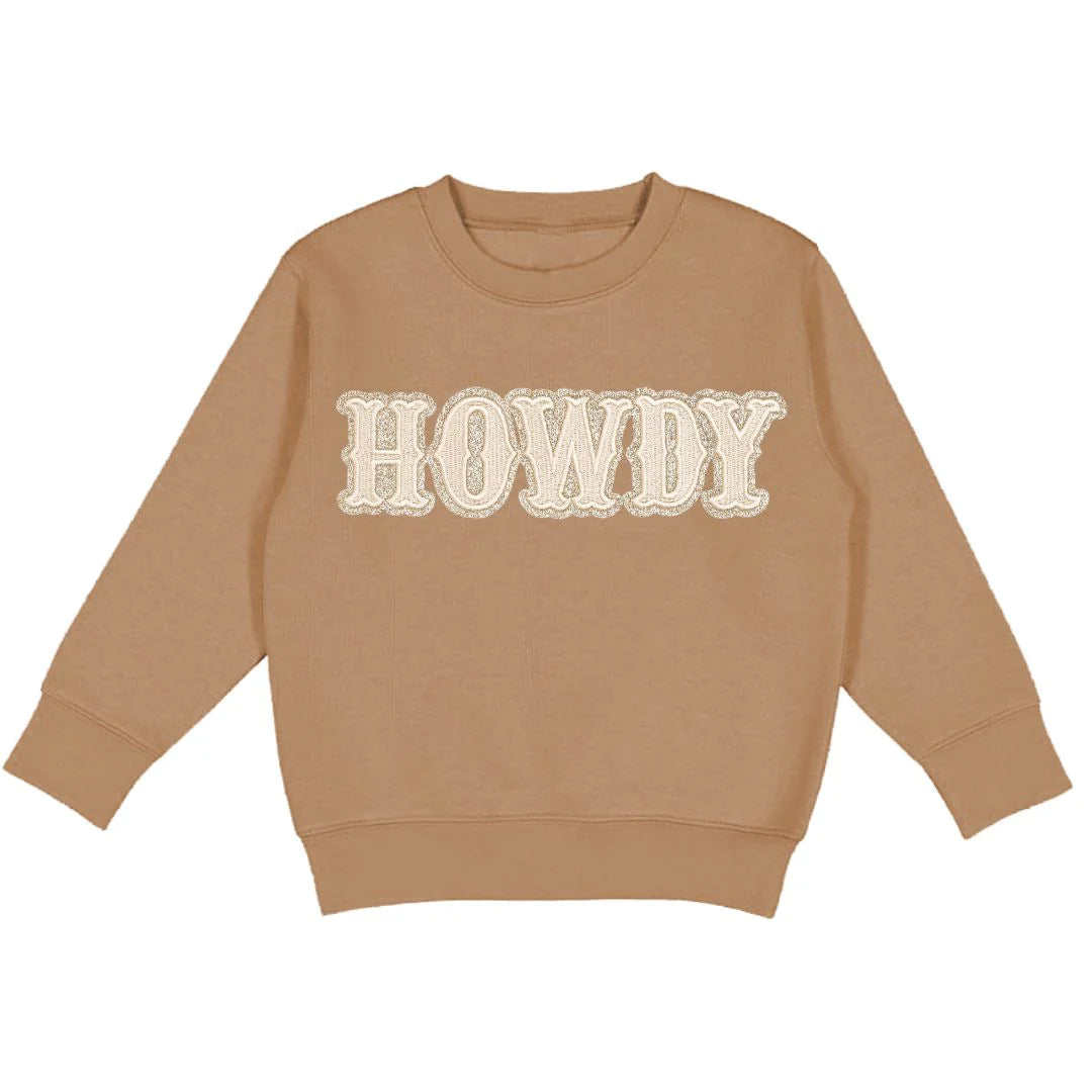 Howdy Patch Sweatshirt