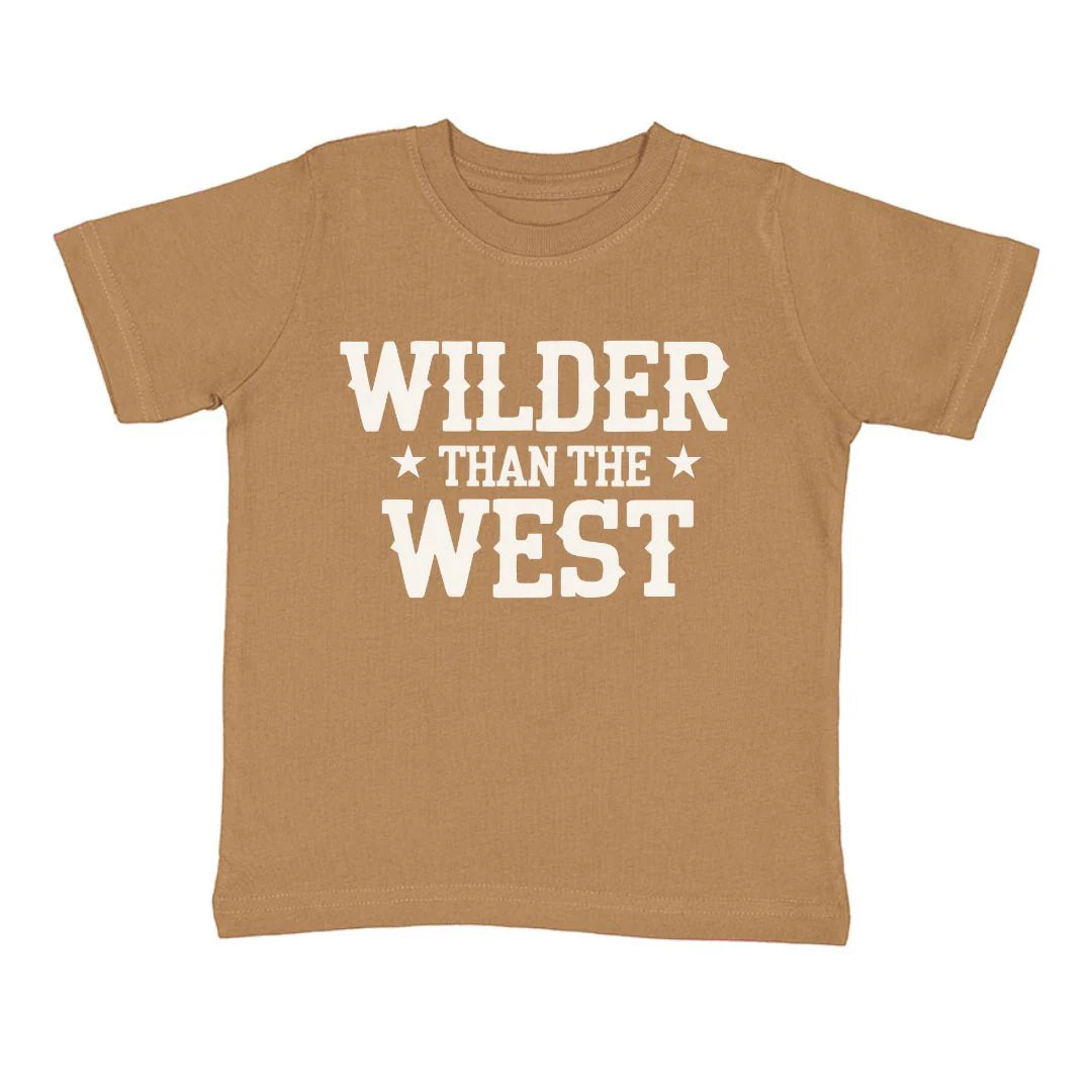 Wilder Than The West Short Sleeve Tee | MochA