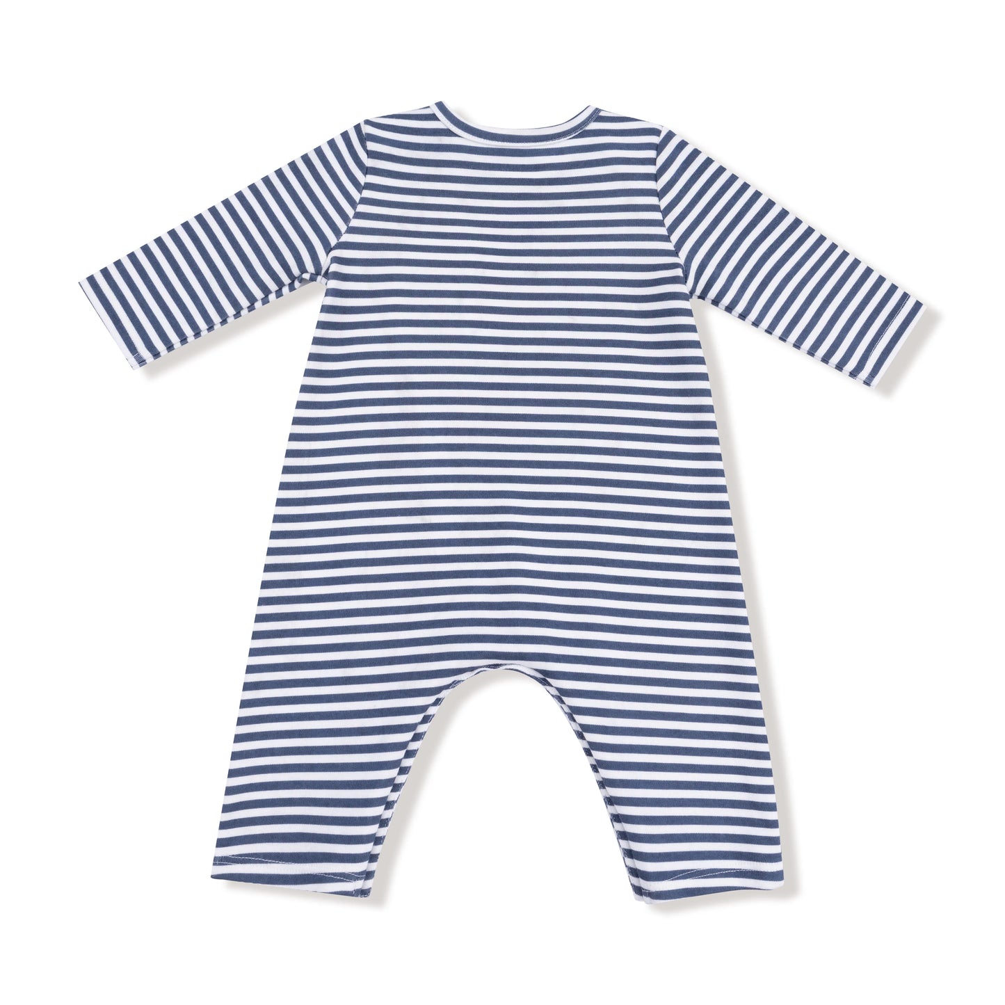 Long Sleeve Snap Shoulder Romper | Puppy
