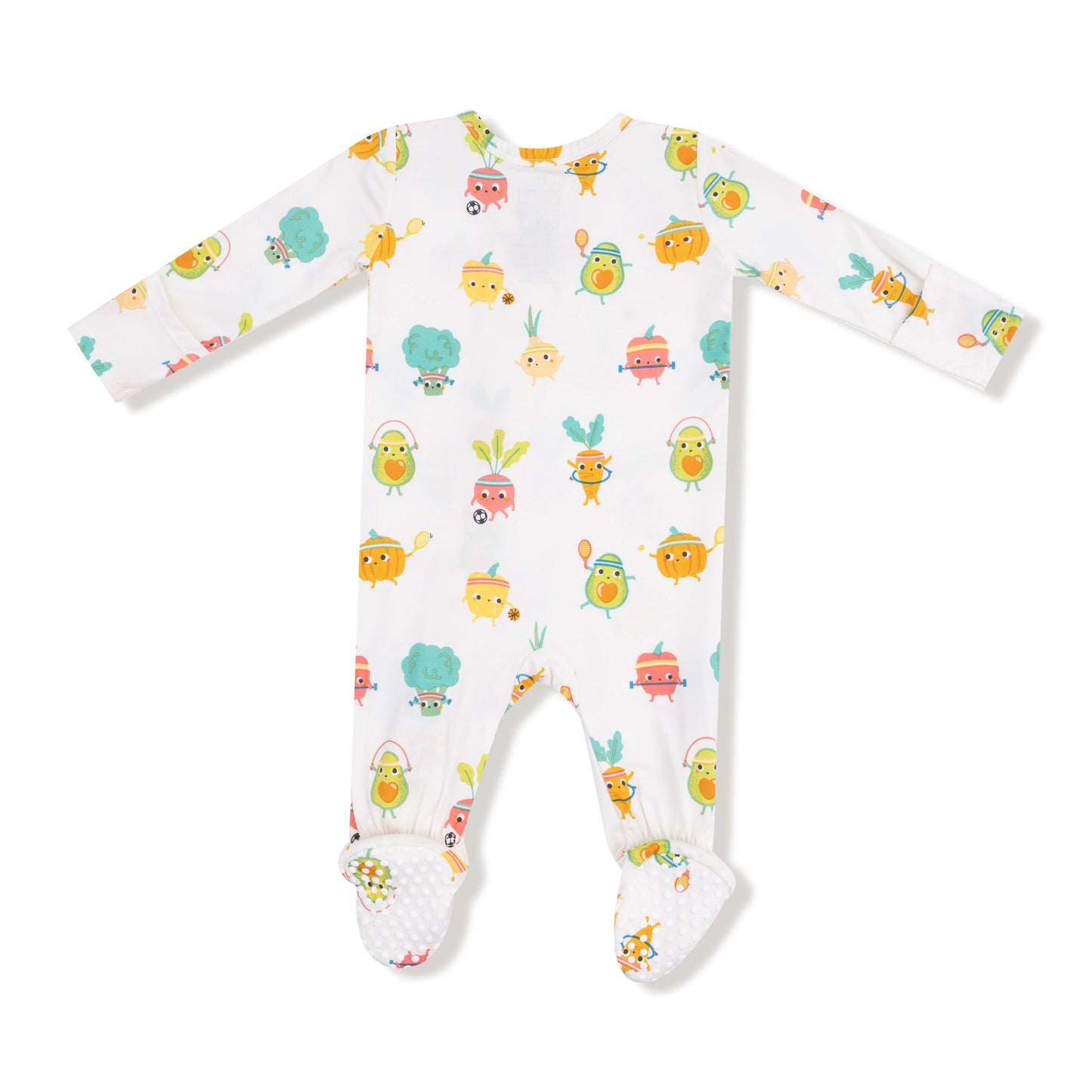 Veggie Sport Zipper Footie
