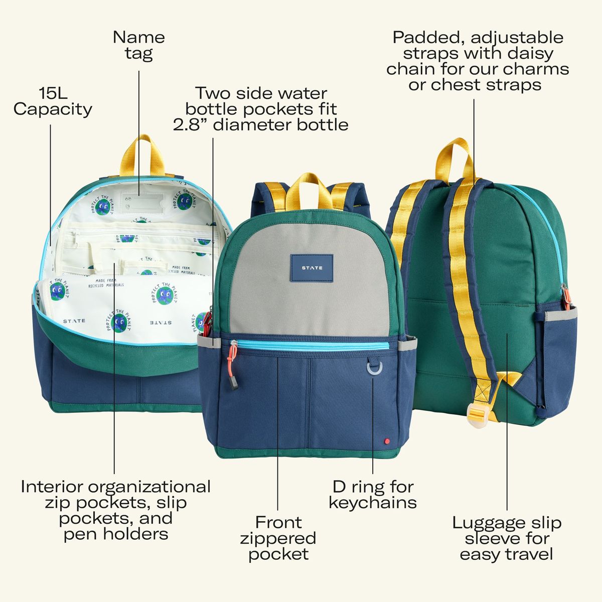 STATE Kane Backpack | Sports