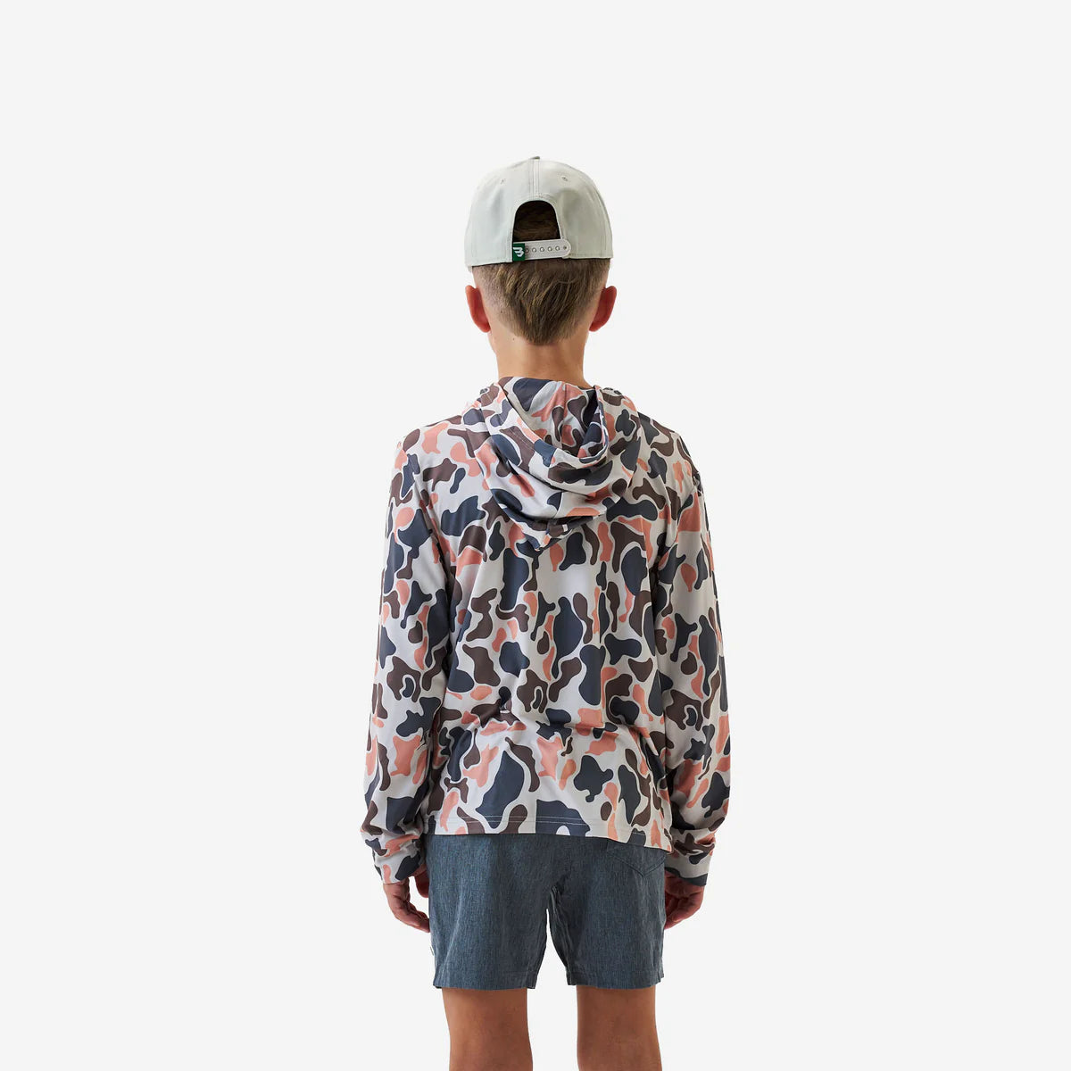 Youth Performance Hoodie | Vintage Camo