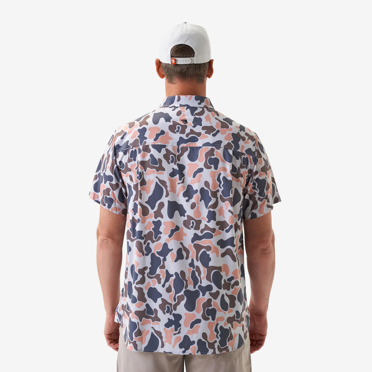 Men’s Performance Button Up - Vintage Camo