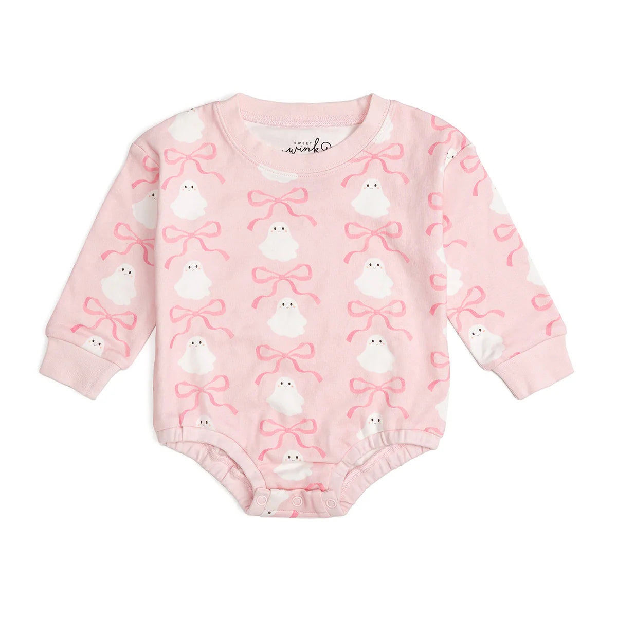 Coquette Ghost Halloween Romper