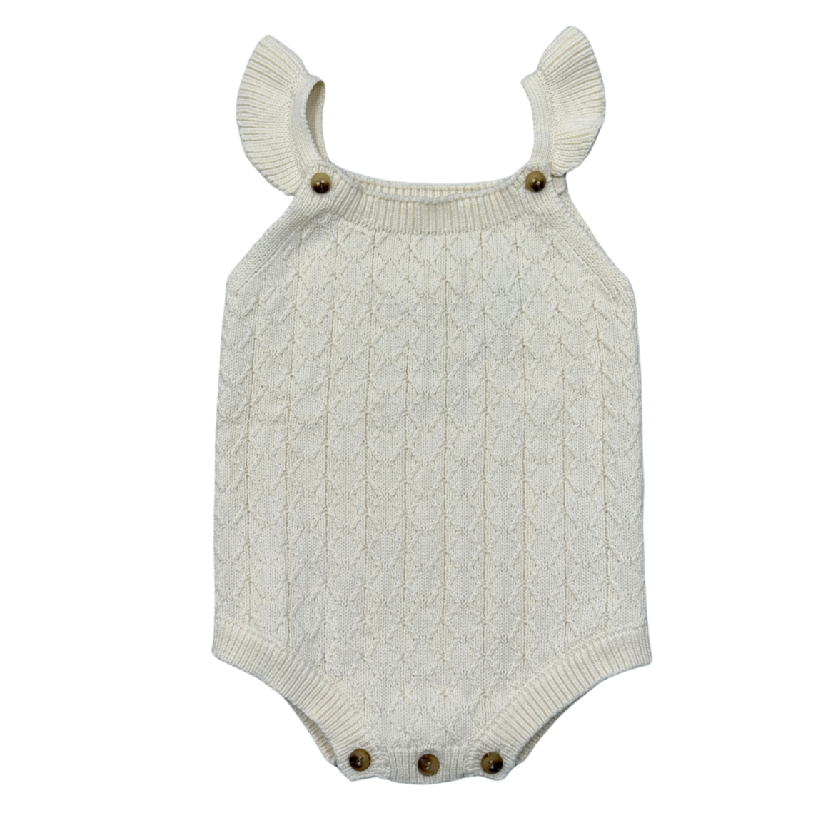 Knit Sweater Bodysuit | Cream