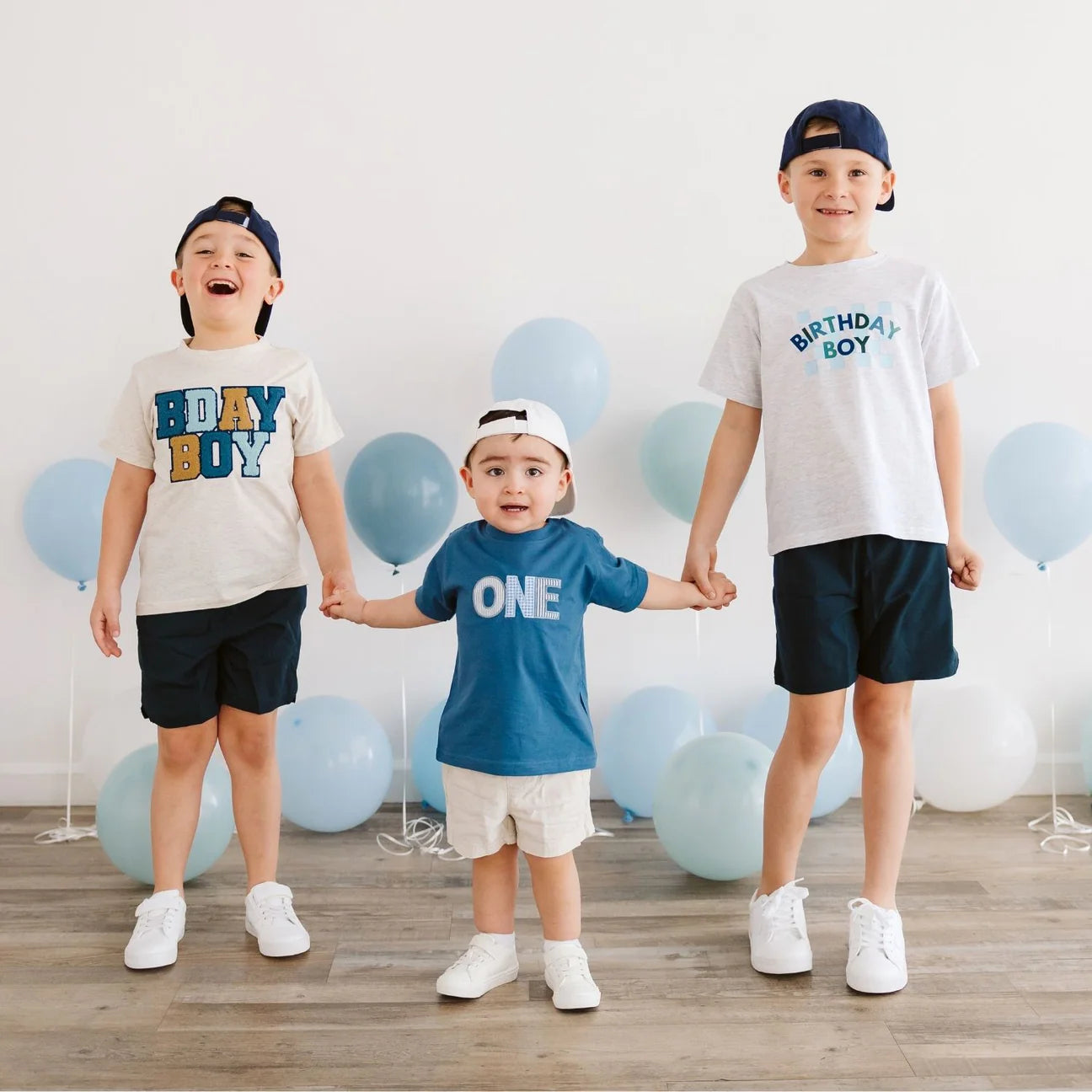 Birthday Boy Checkered Short Sleeve Tee