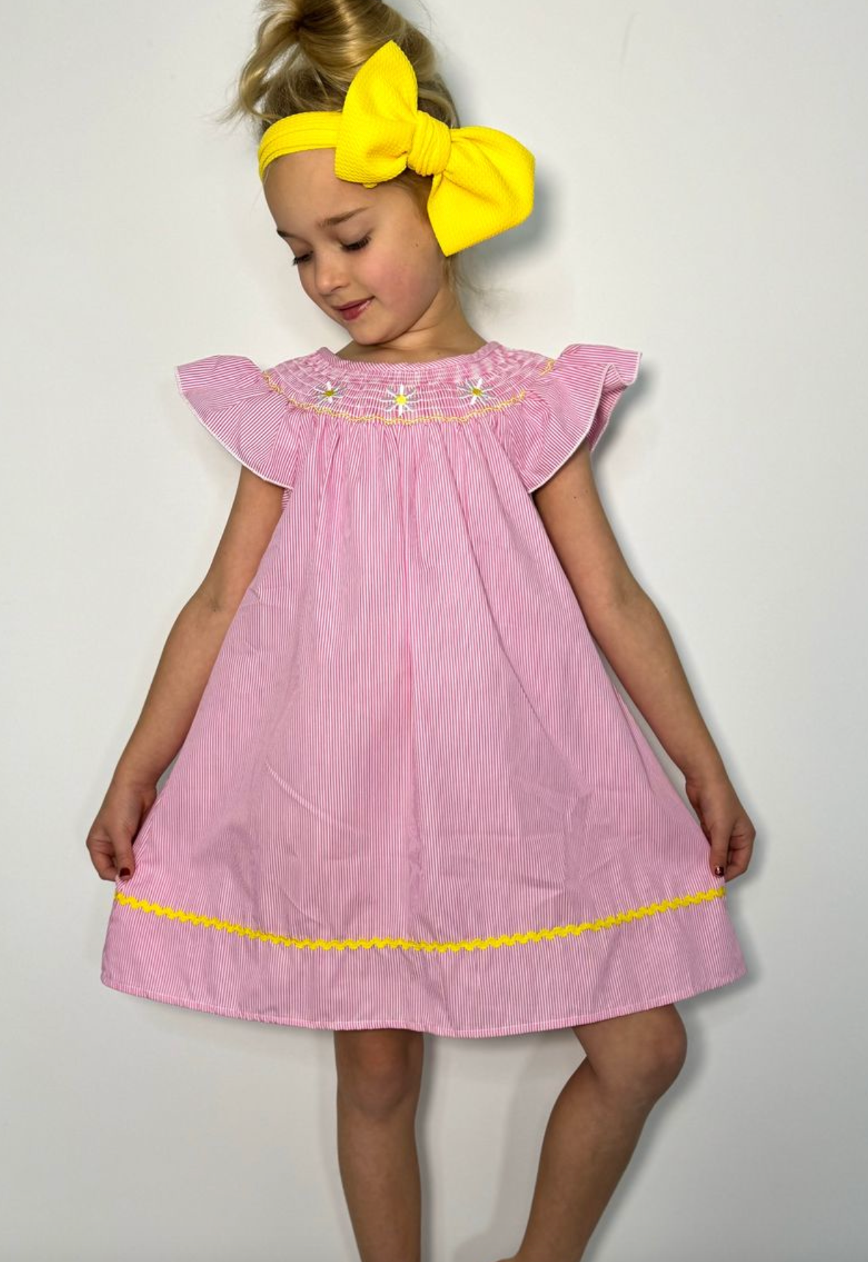 Daisy Smocked Spring Dress
