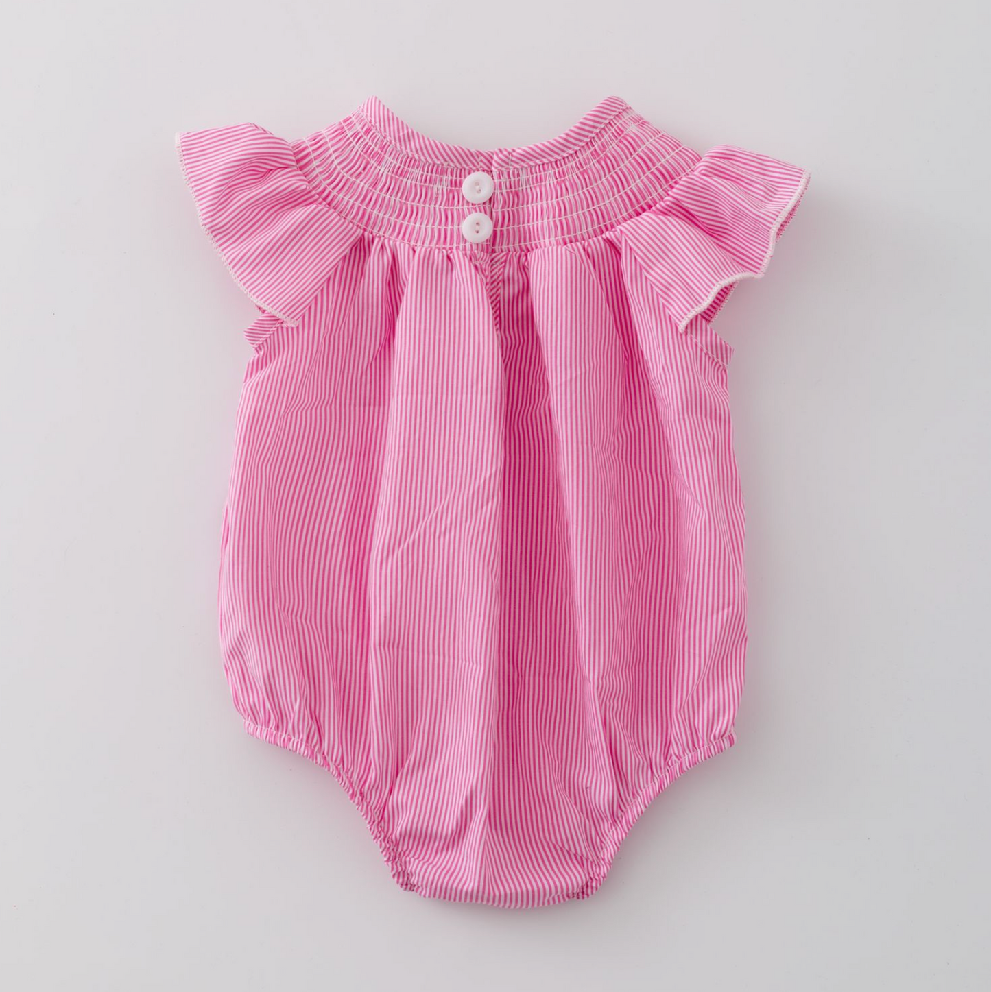 Daisy Smocked Baby Romper