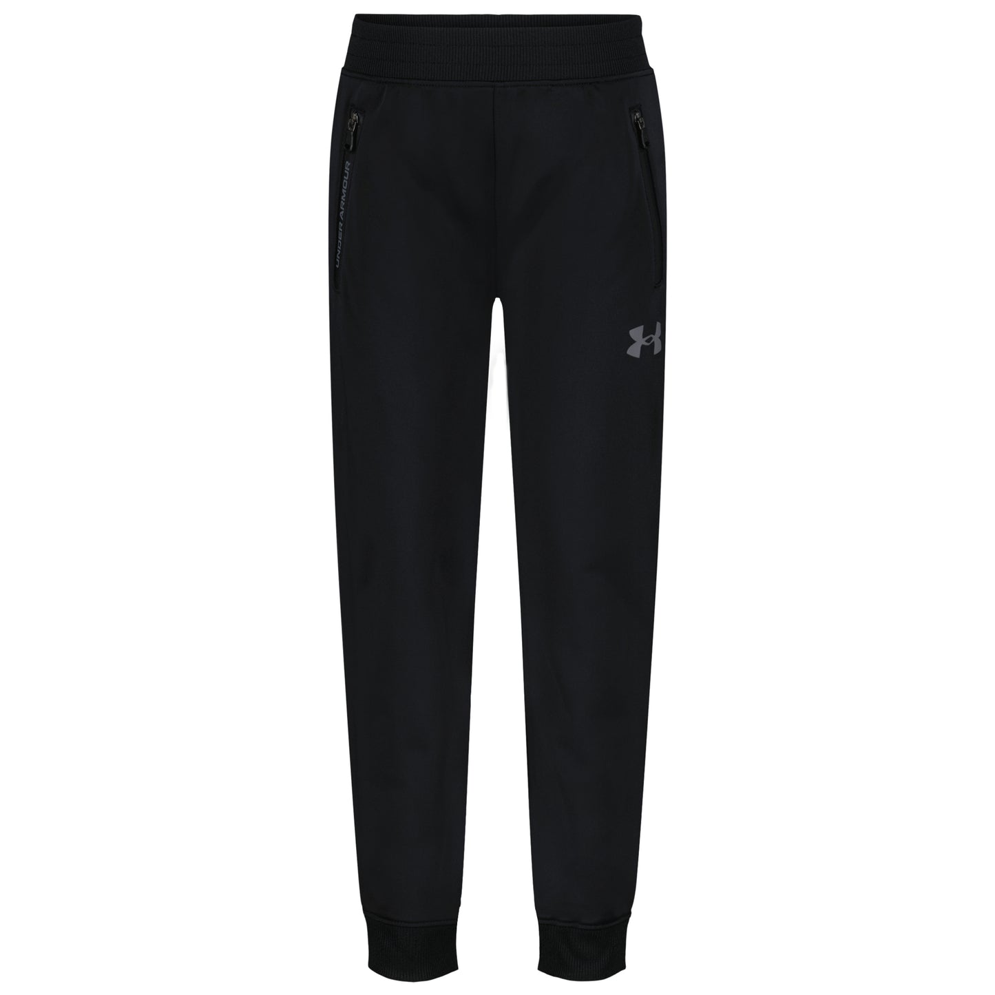 UA Tech Zip Pocket Joggers | Black | 4-7