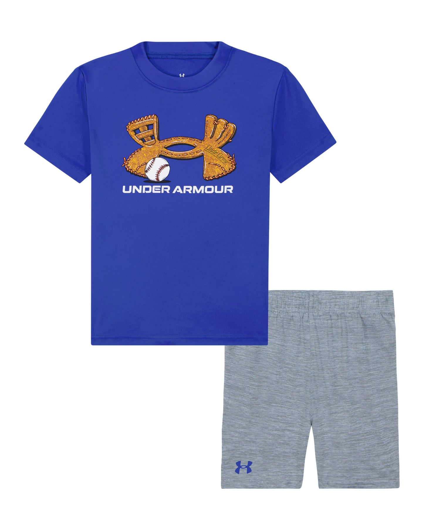 UA Tech Baseball Shorts Set | Team Royal | 2T-4T