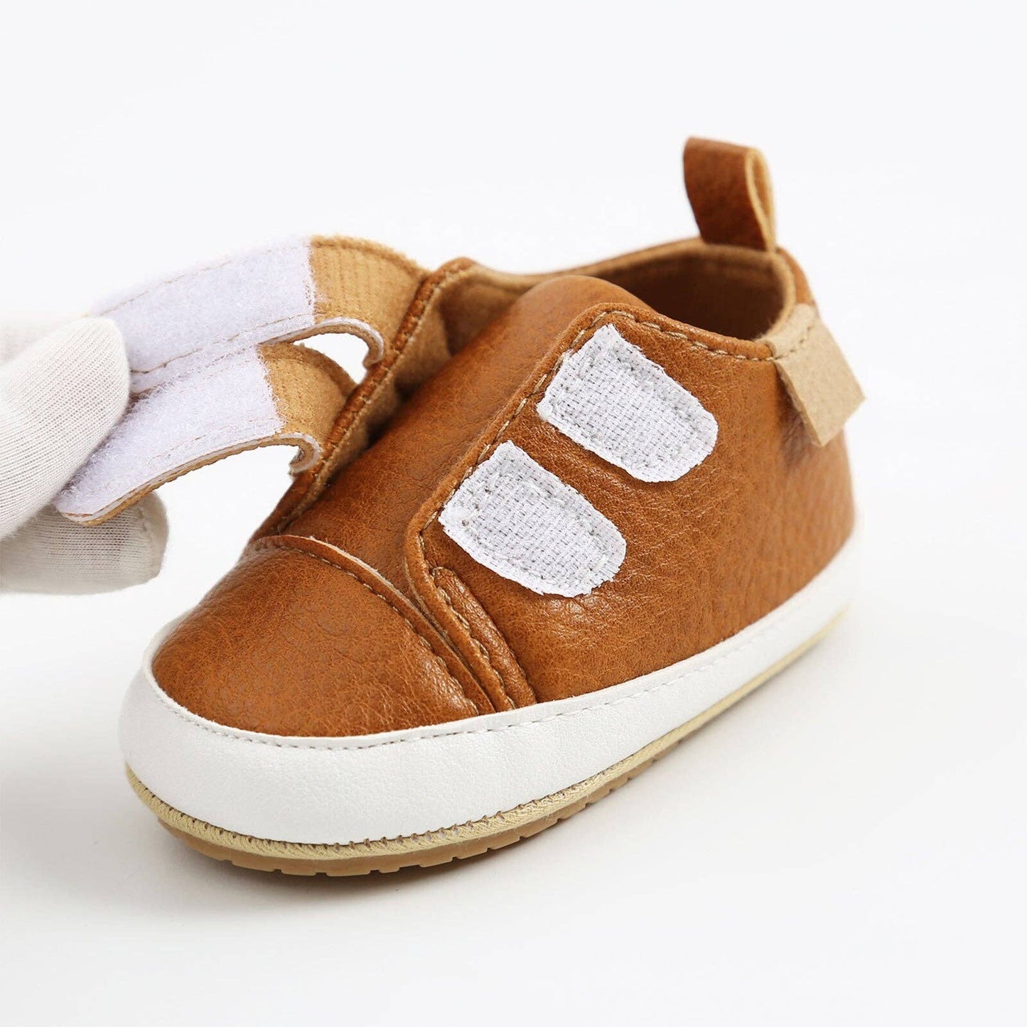 Velcro Sneaks - Brown