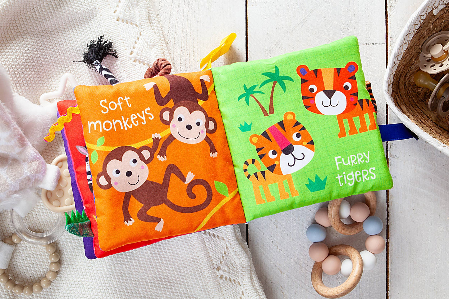 Bible Tails - Noah’s Ark | Touch and Feel Cloth Book