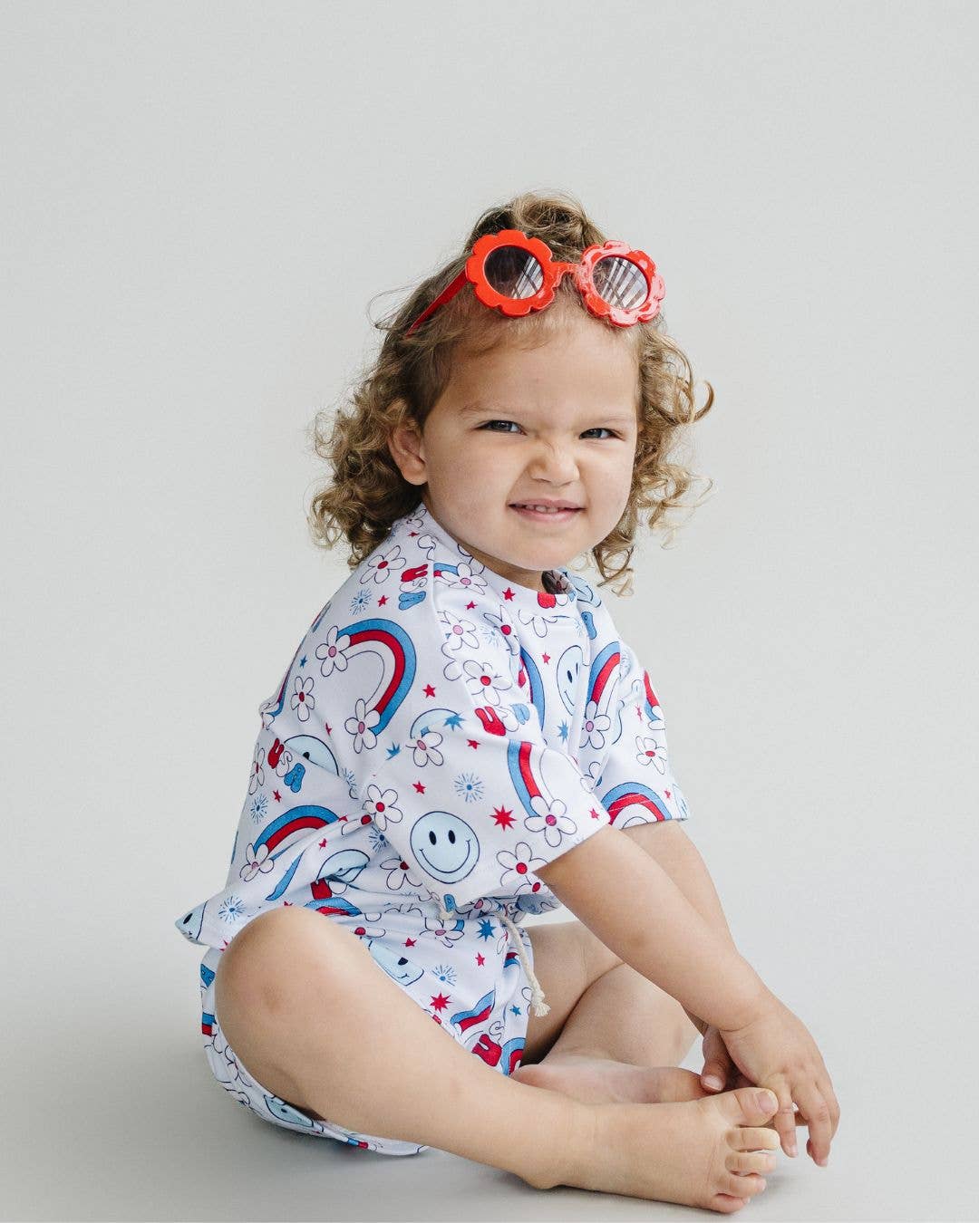 Little Miss USA Shortie Set