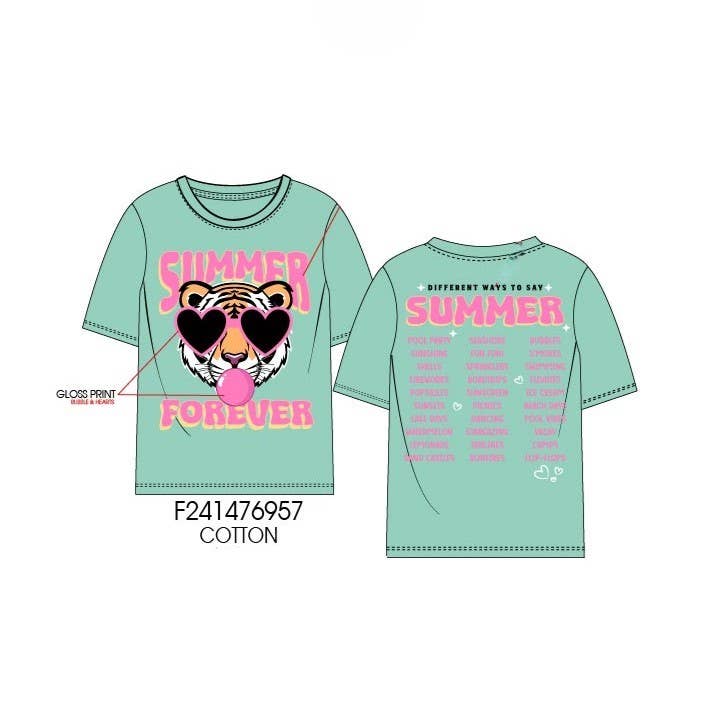 Summer Forever Tiger Tee
