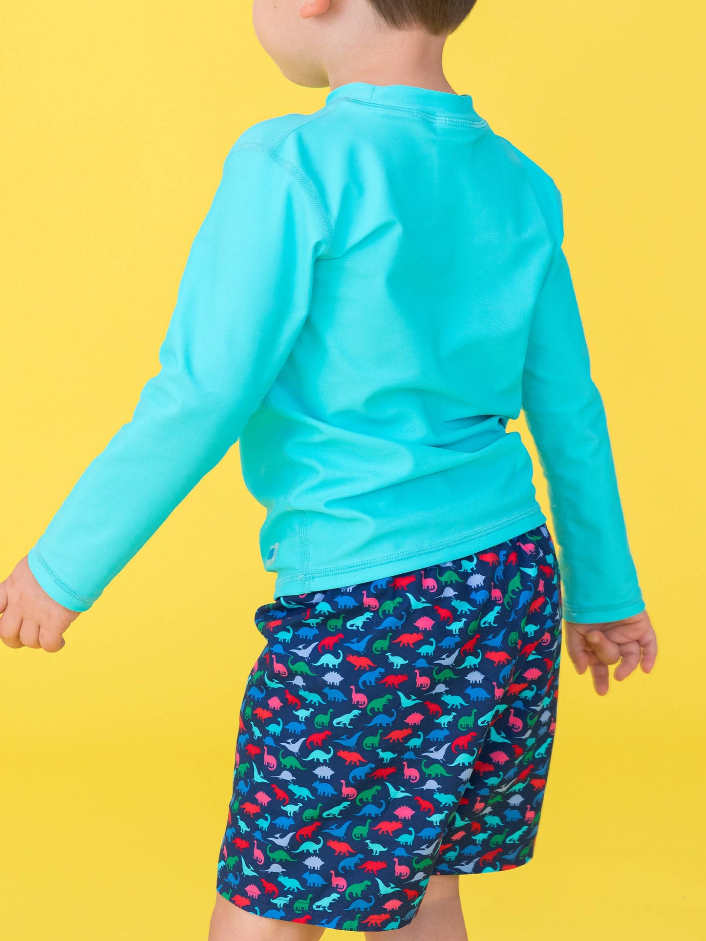 Bright Aqua Long Sleeve Rash Guard