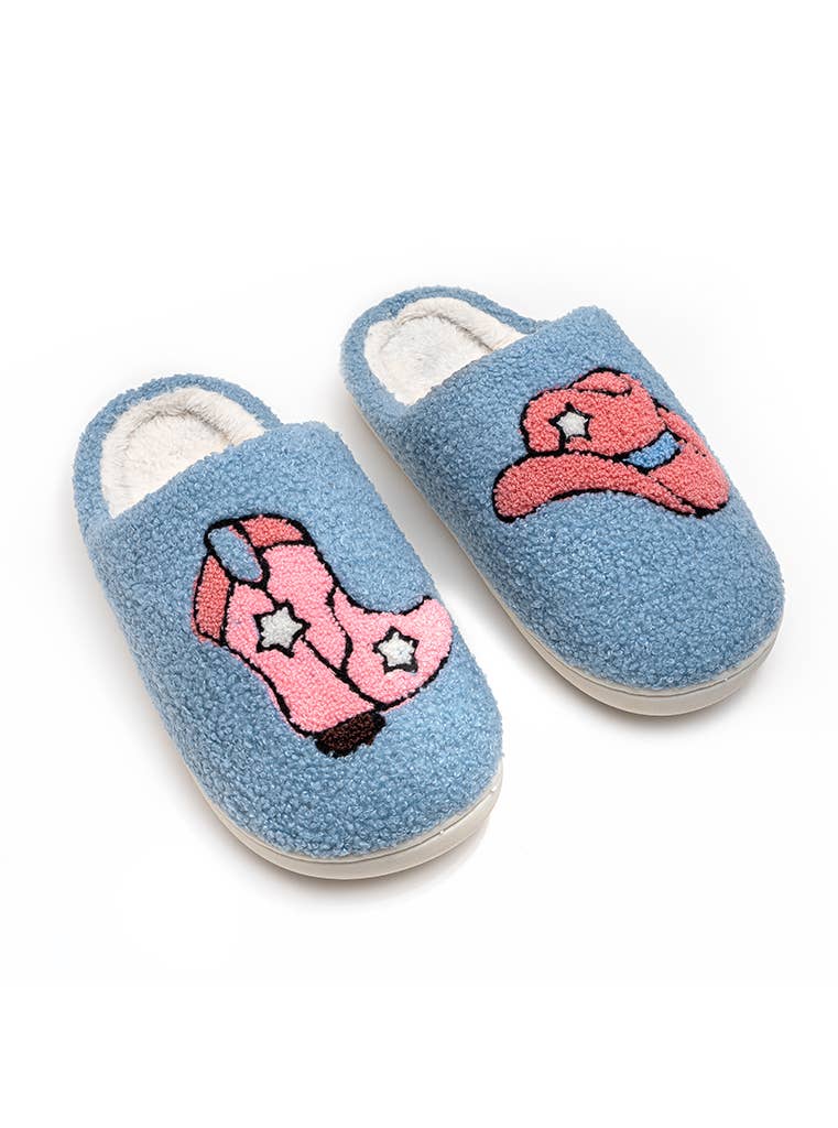 Tween Slippers - Western Cowgirl - Size 5-8