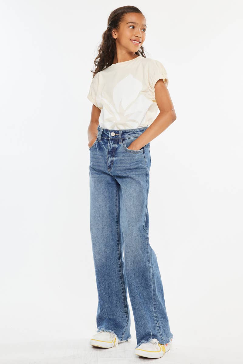 High Rise Wide Leg Jeans