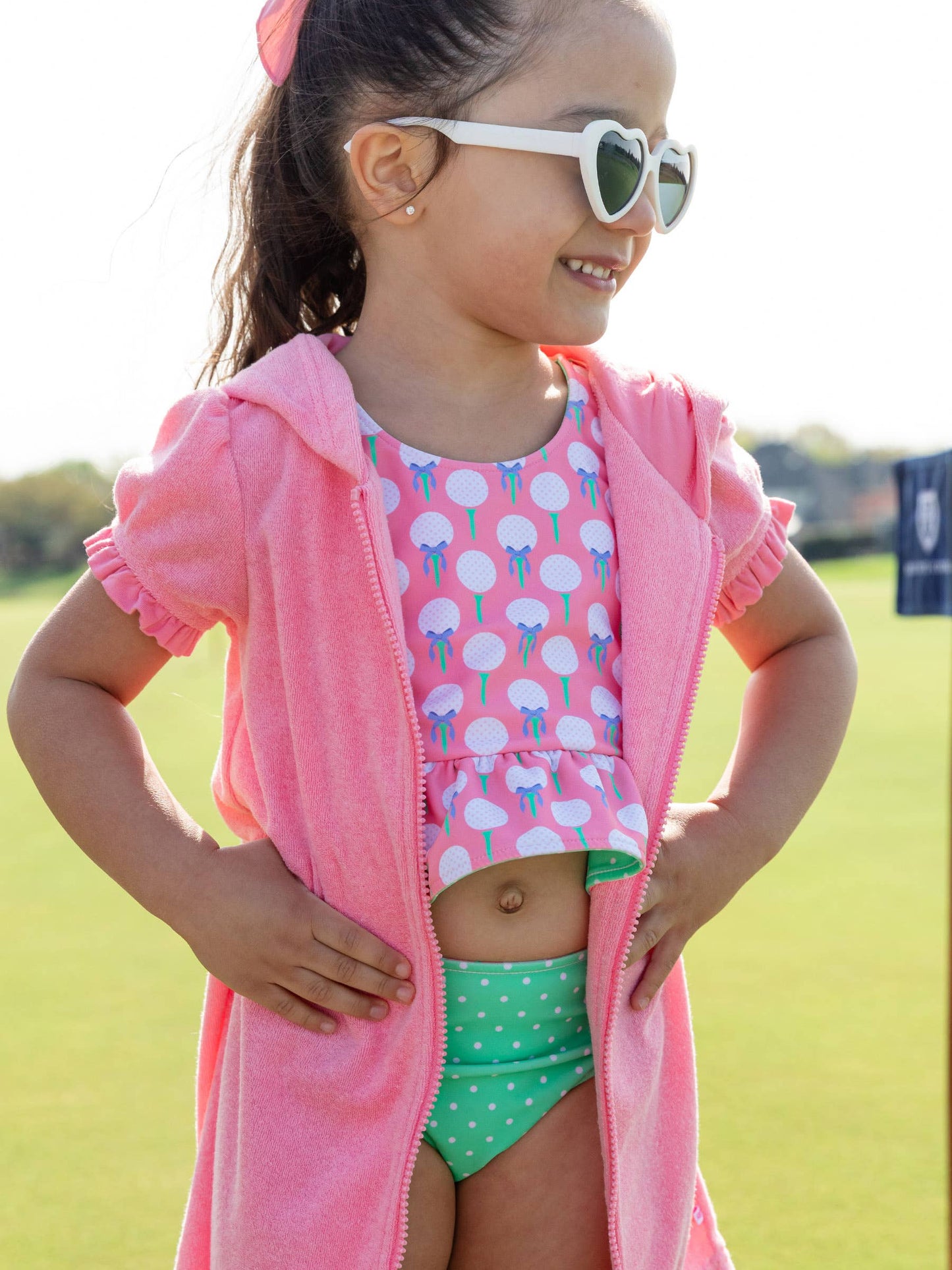 Bubblegum Pink Terry Full-Zip Cover Up | Baby & Toddler