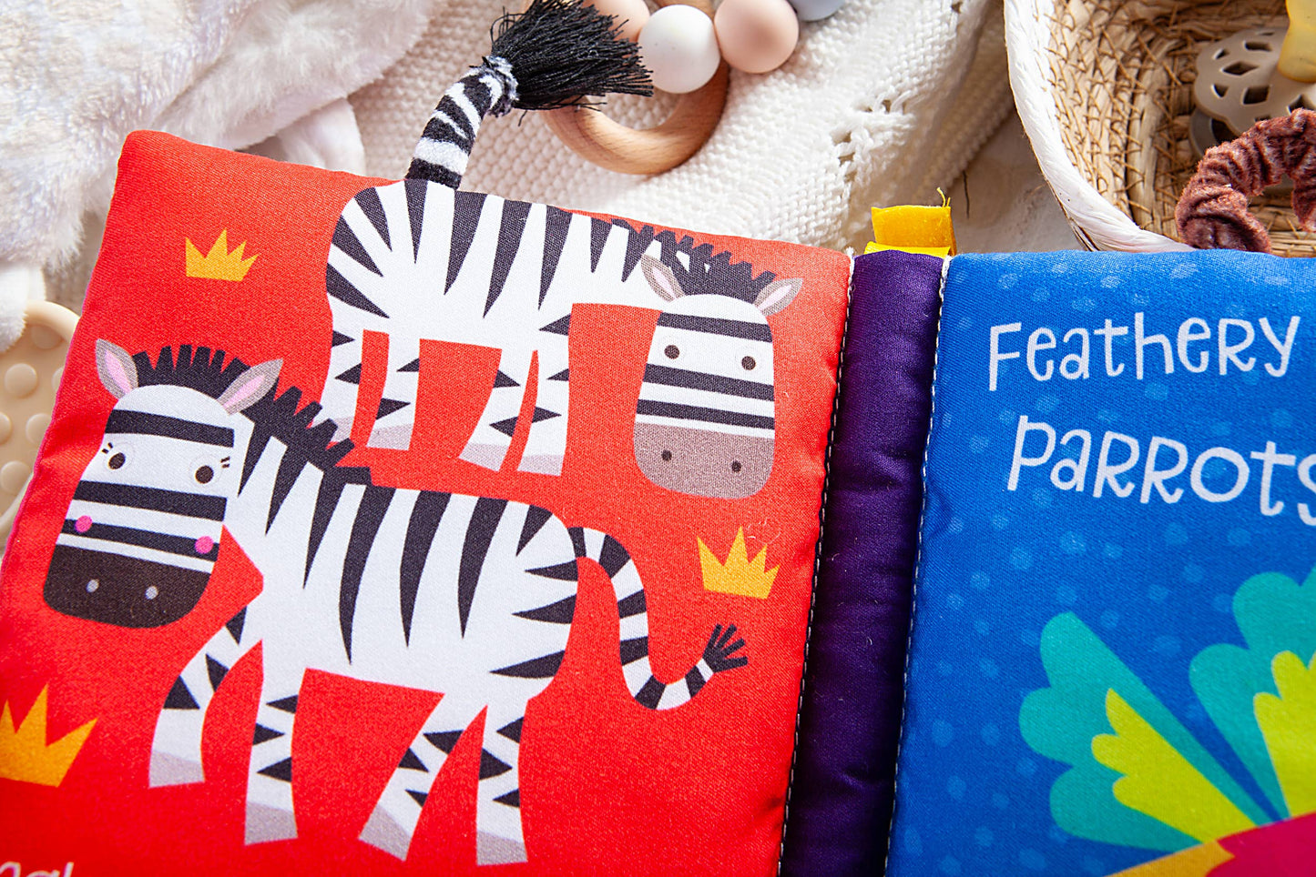 Bible Tails - Noah’s Ark | Touch and Feel Cloth Book