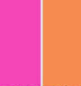 Smiley & Lightning Plush Throw Blankets - 5 styles!: Smiley Face Malibu Pink & Neon Orange