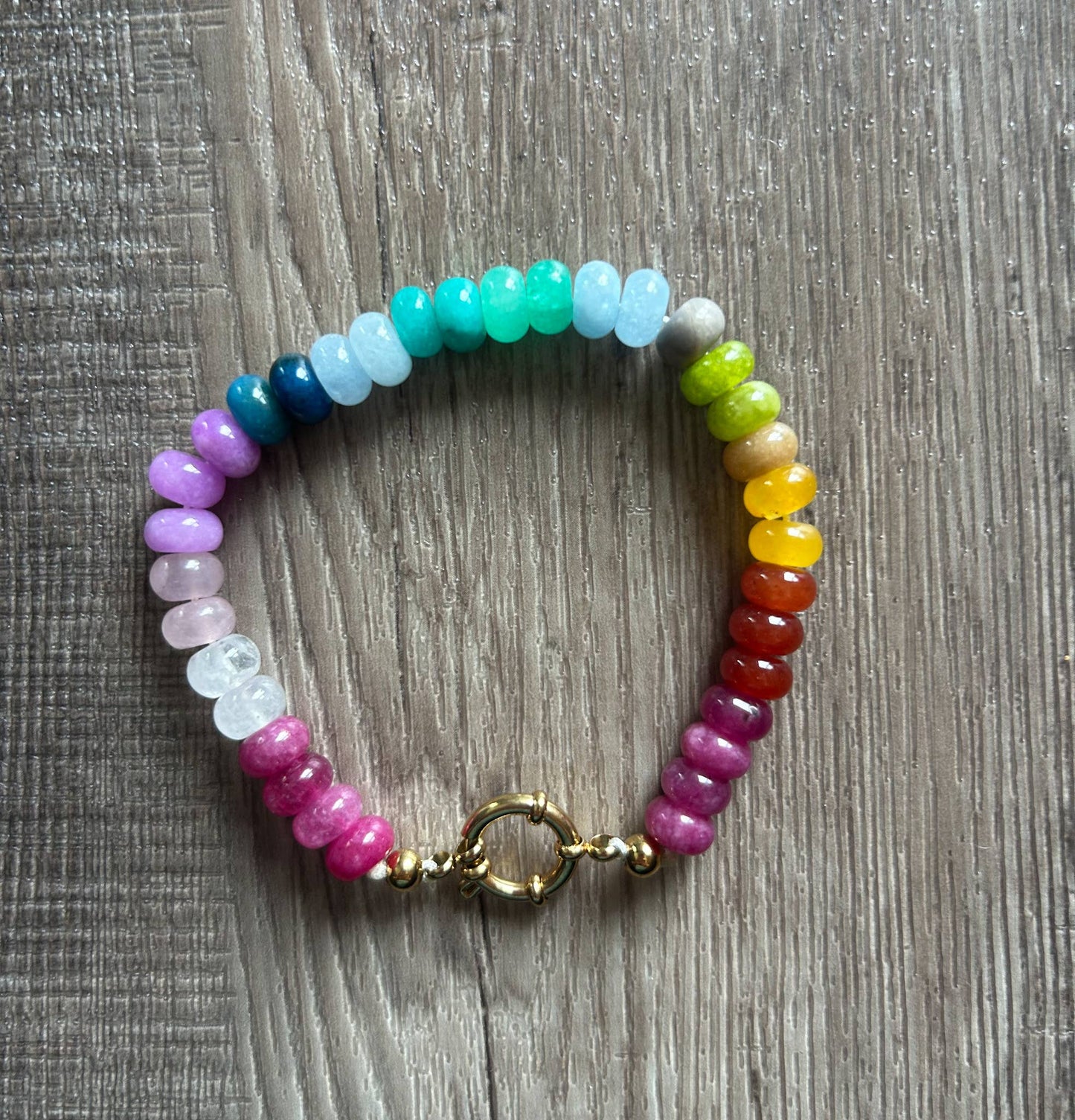 Natural Stone Multi Color Bracelet: A